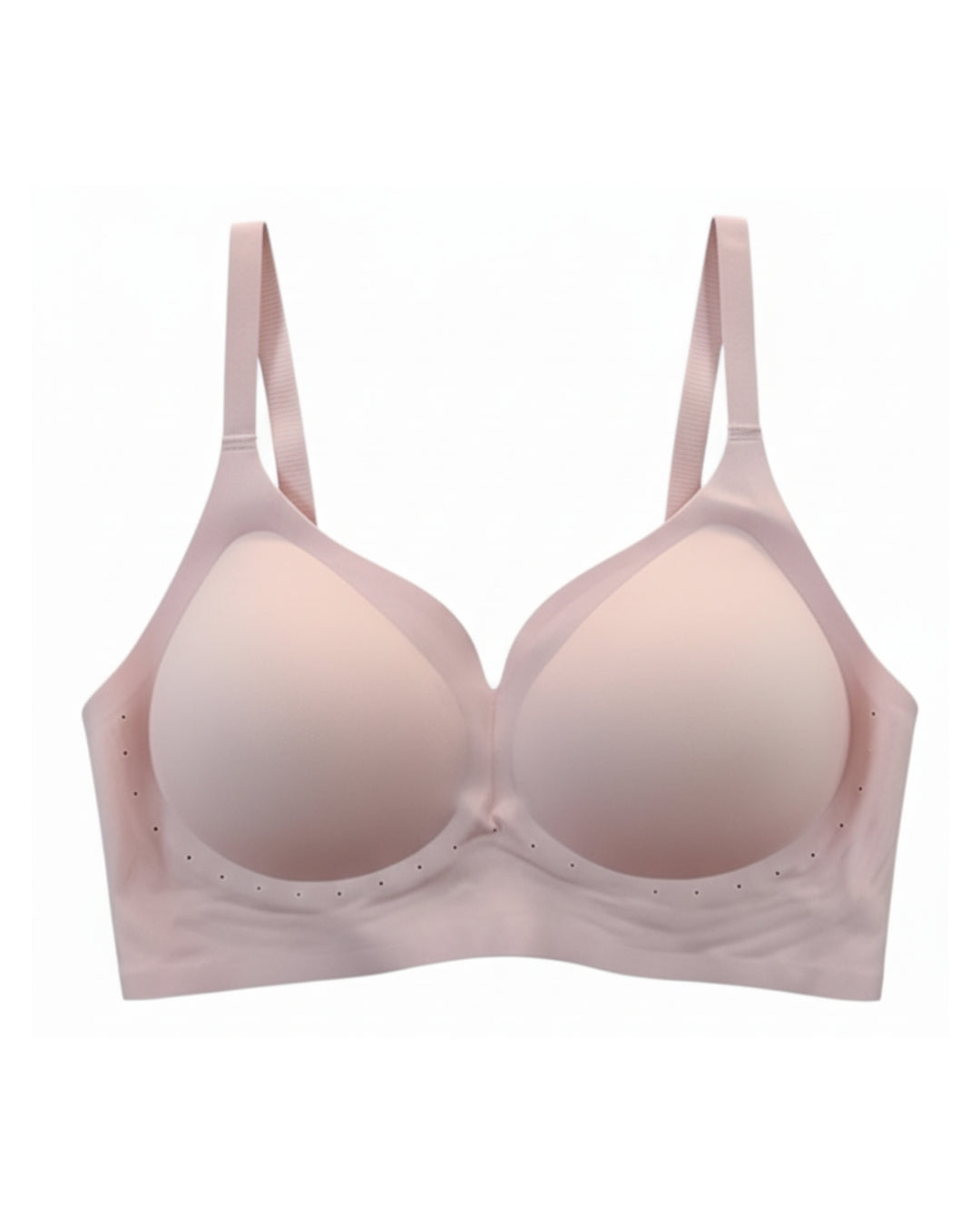 Padded Seamless Soft Bra - Light Pink