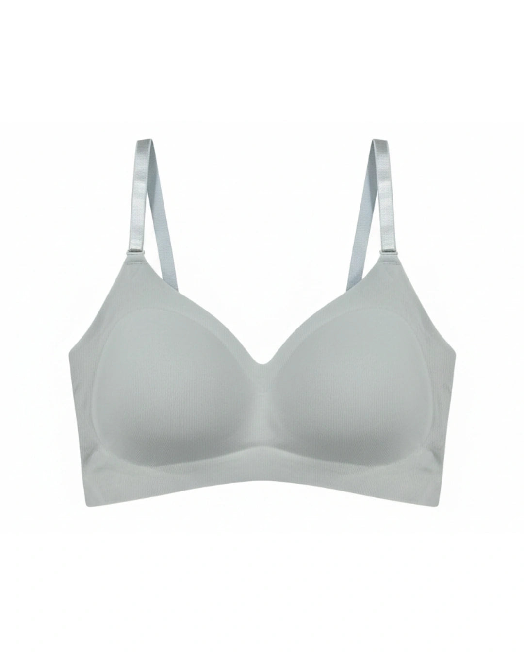 Padded Seamless Easy Comfort Bra - Grey