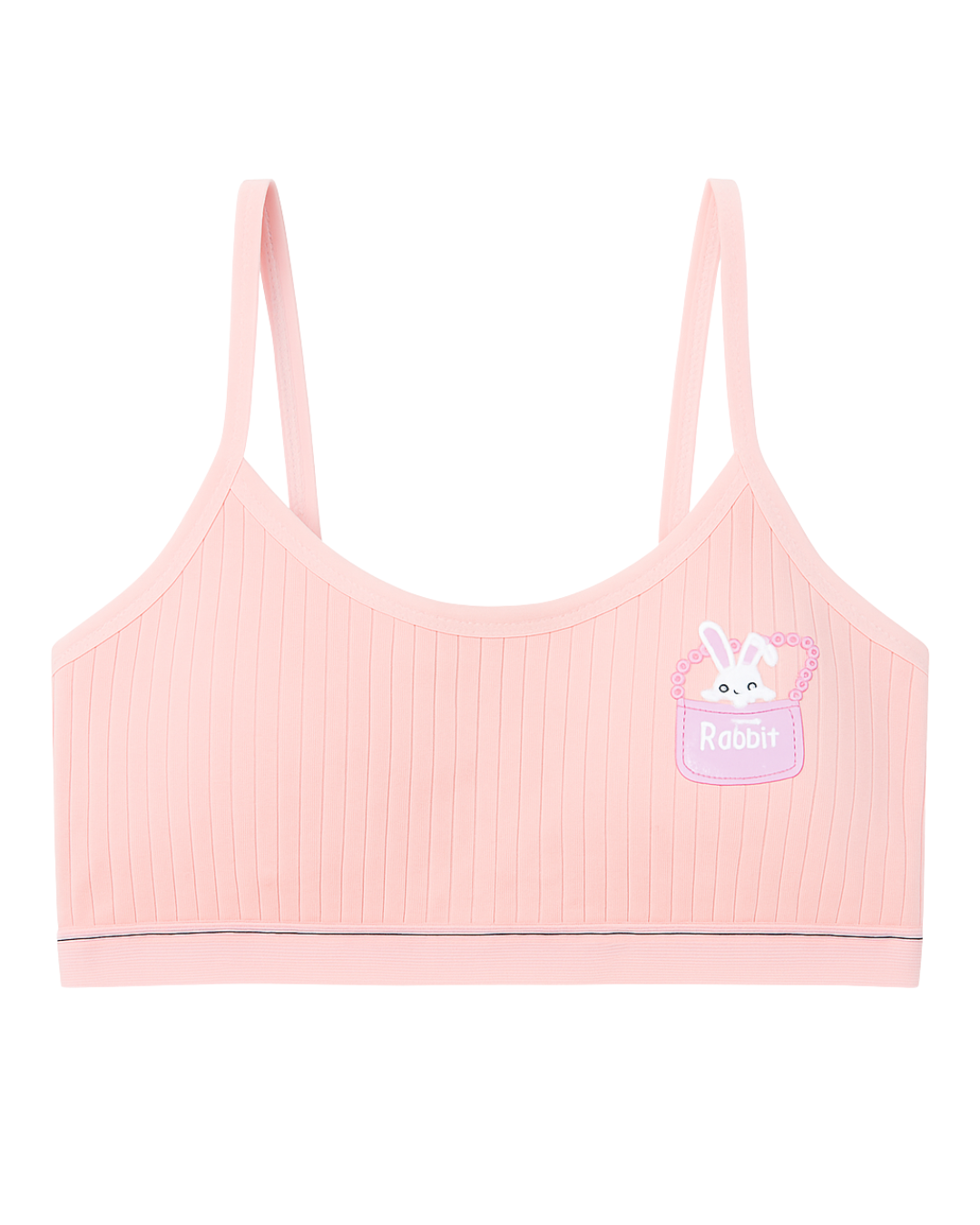 Pack of 3 Teenage Padded Bra - Rabbit