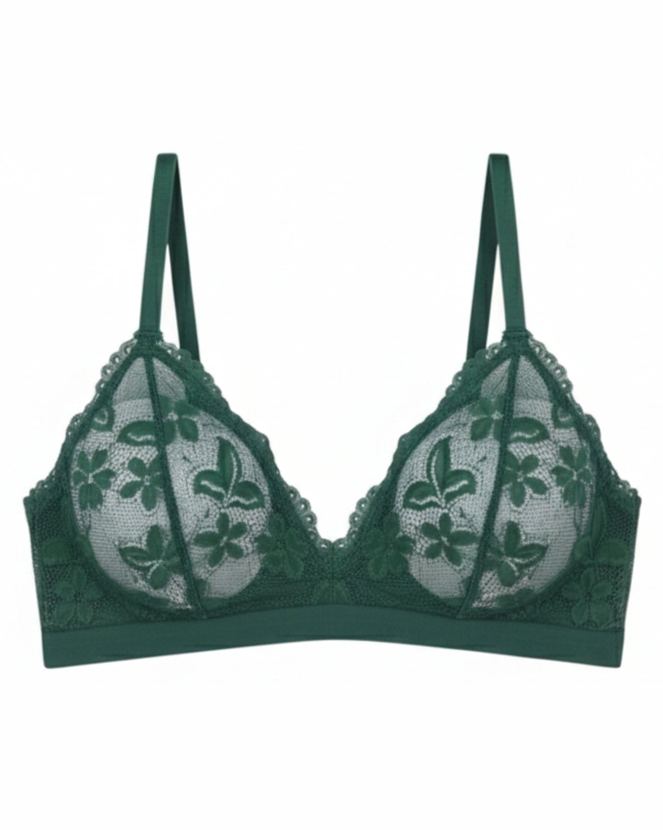 Padded Bra - Noelia - Green