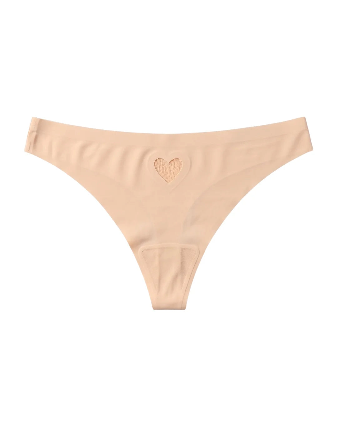 Seamless Thong Panty - Love - Cream