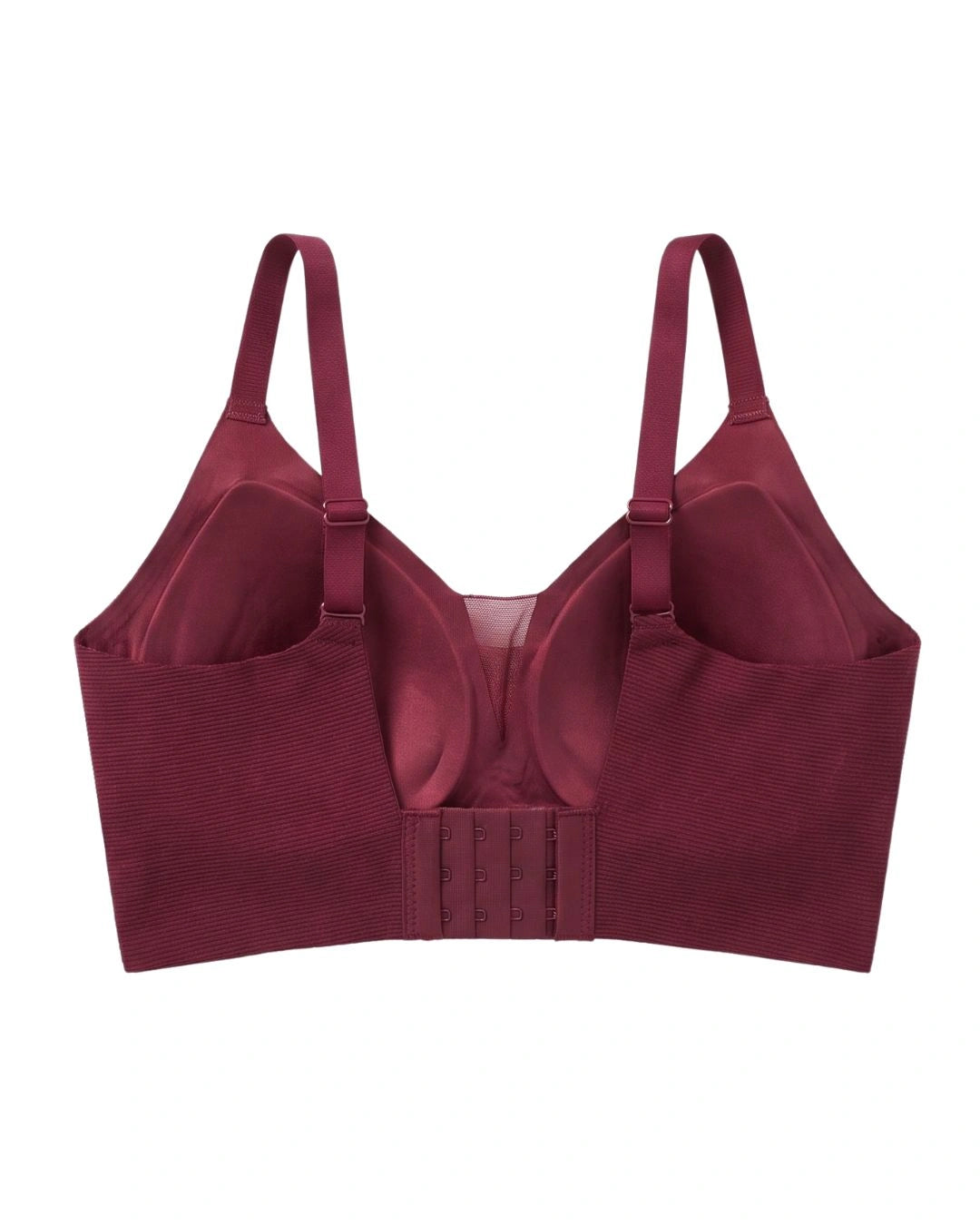 Seamless Padded Bra - Mira - Maroon