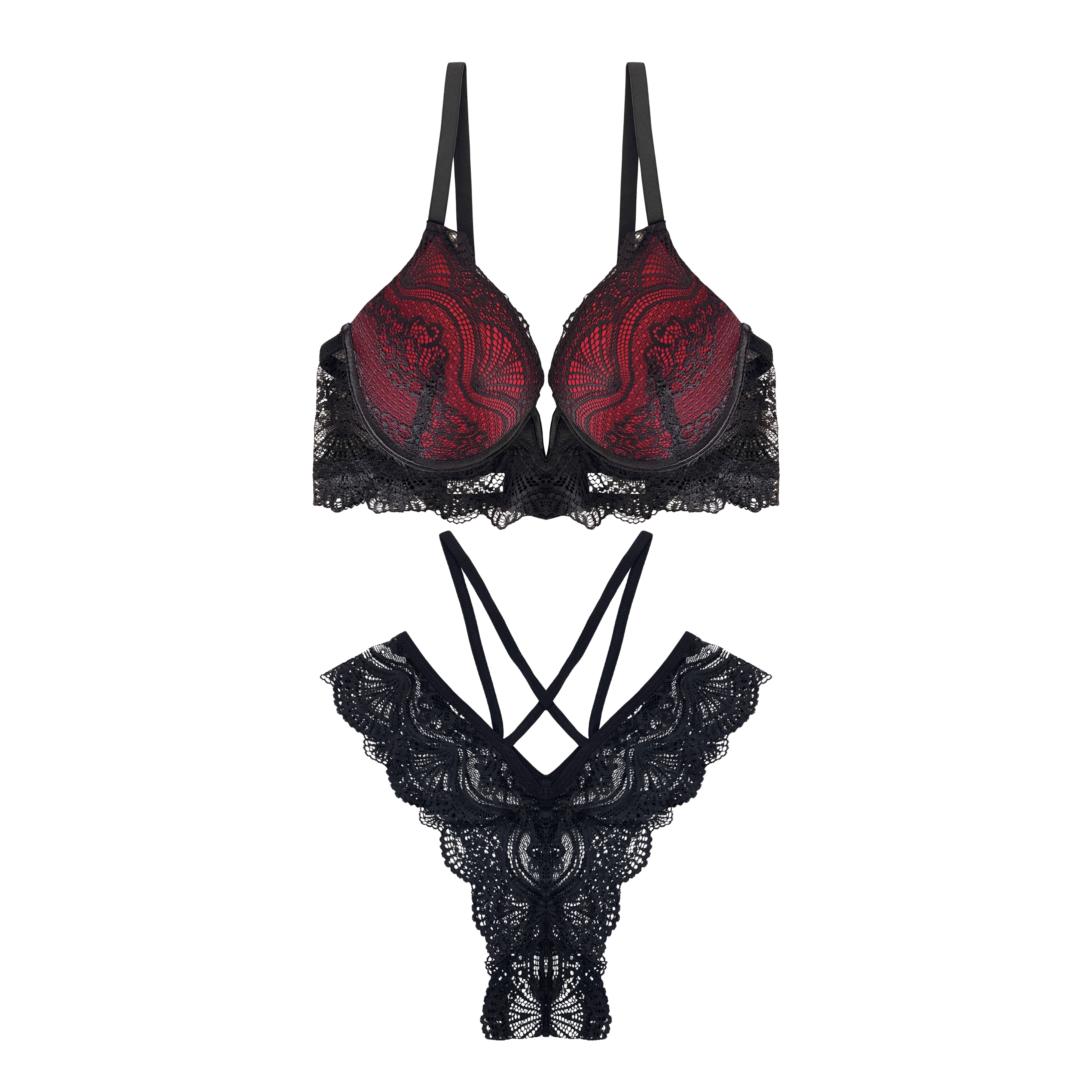Bra Set - Bold Bloom