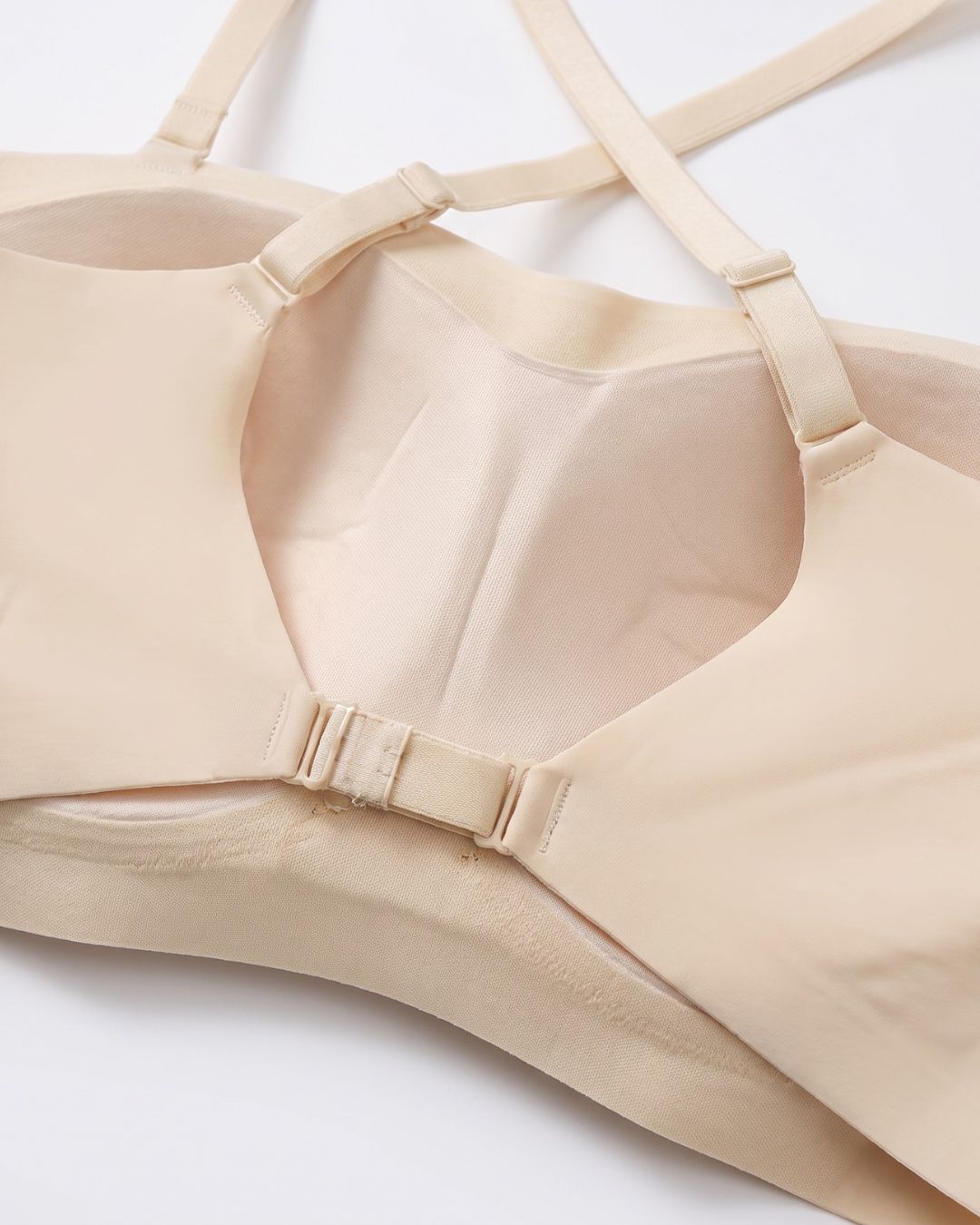 Seamless Padded Bra - Slyxia - Skin