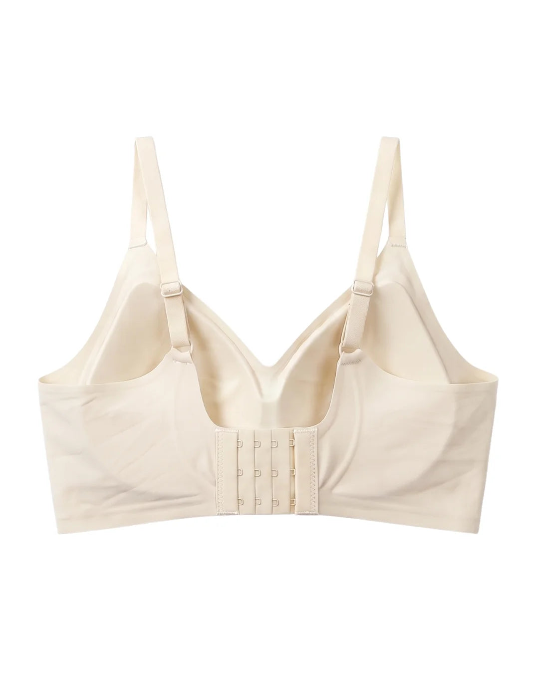 Seamless Padded Bra - Invisible Fit - Off White