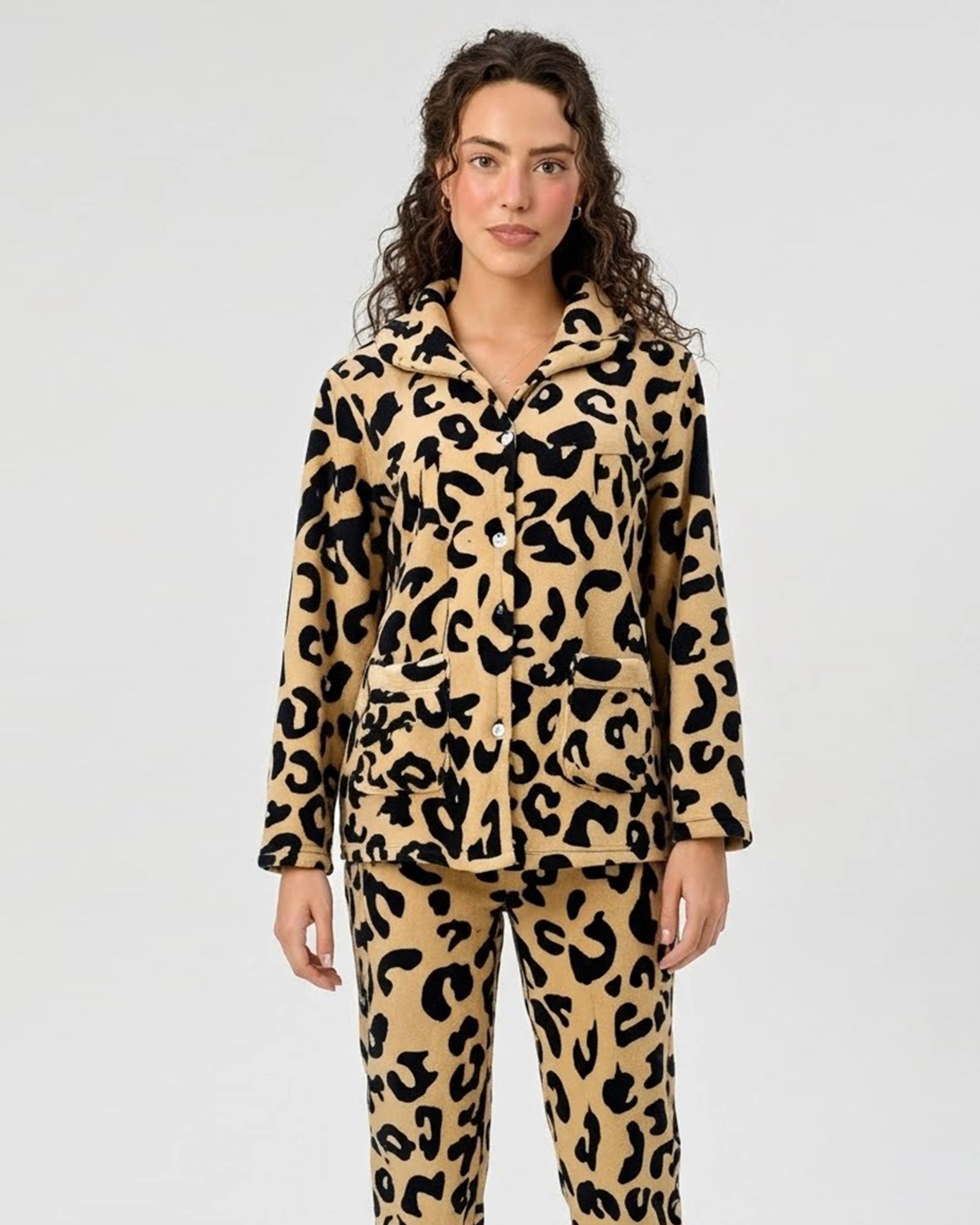 Fleece Pajama Suit - Warm Wild