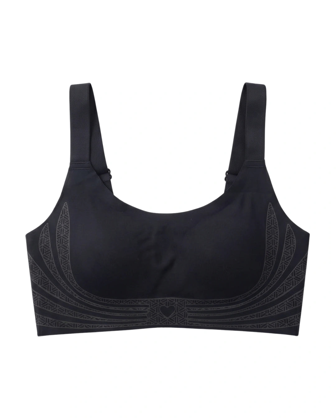 Seamless Padded Bra - Celira - Black