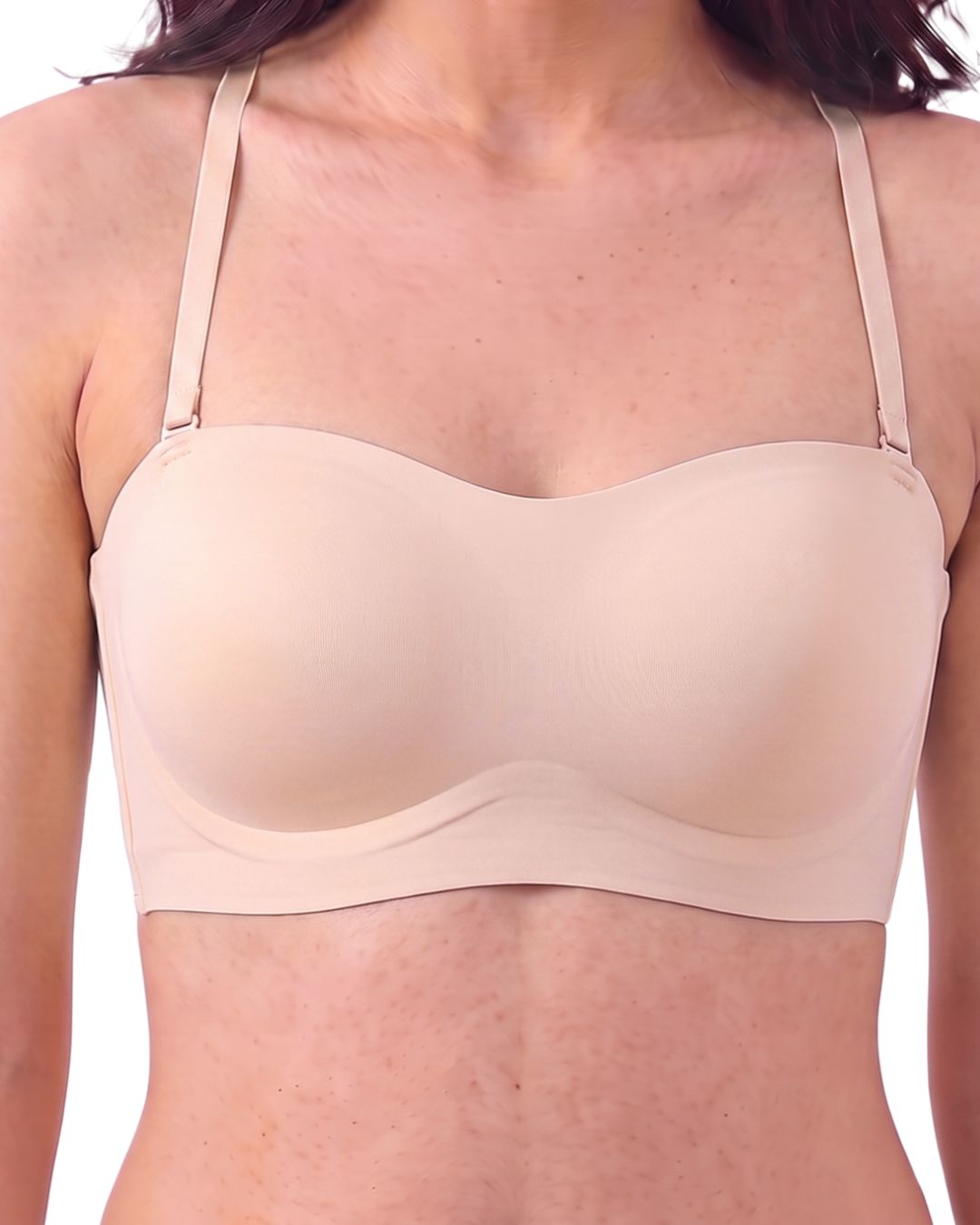 Seamless Padded Bra - Slyxia - Skin