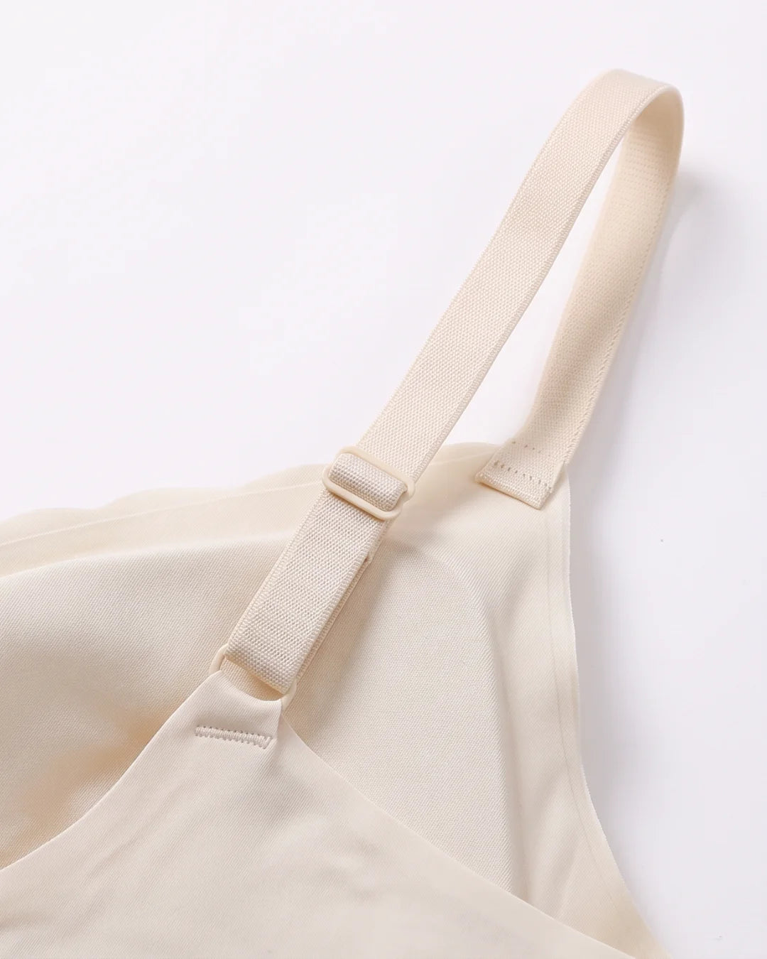 Seamless Padded Bra - Scallop Heart - Skin