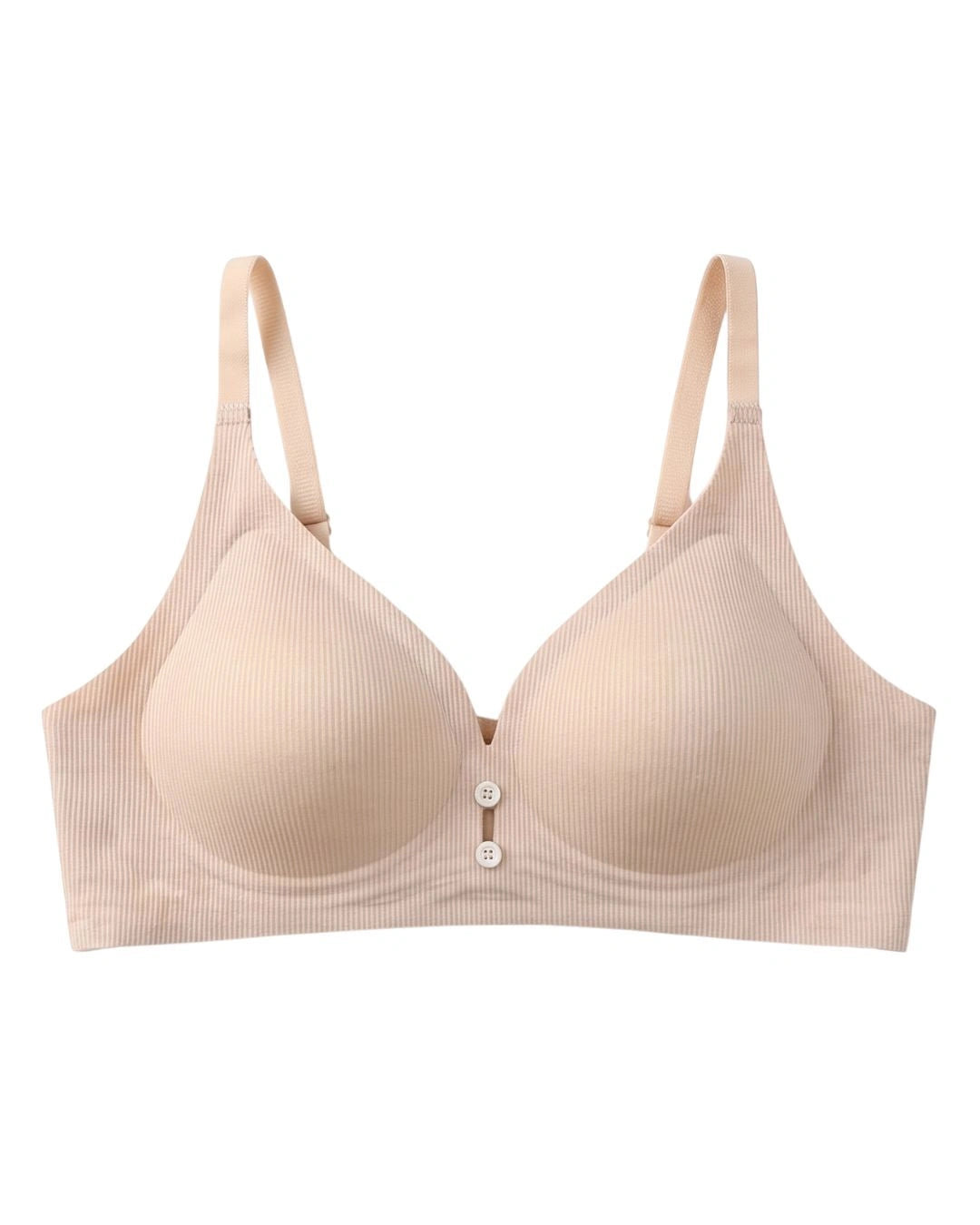 Seamless Padded Bra - Rina - Beige