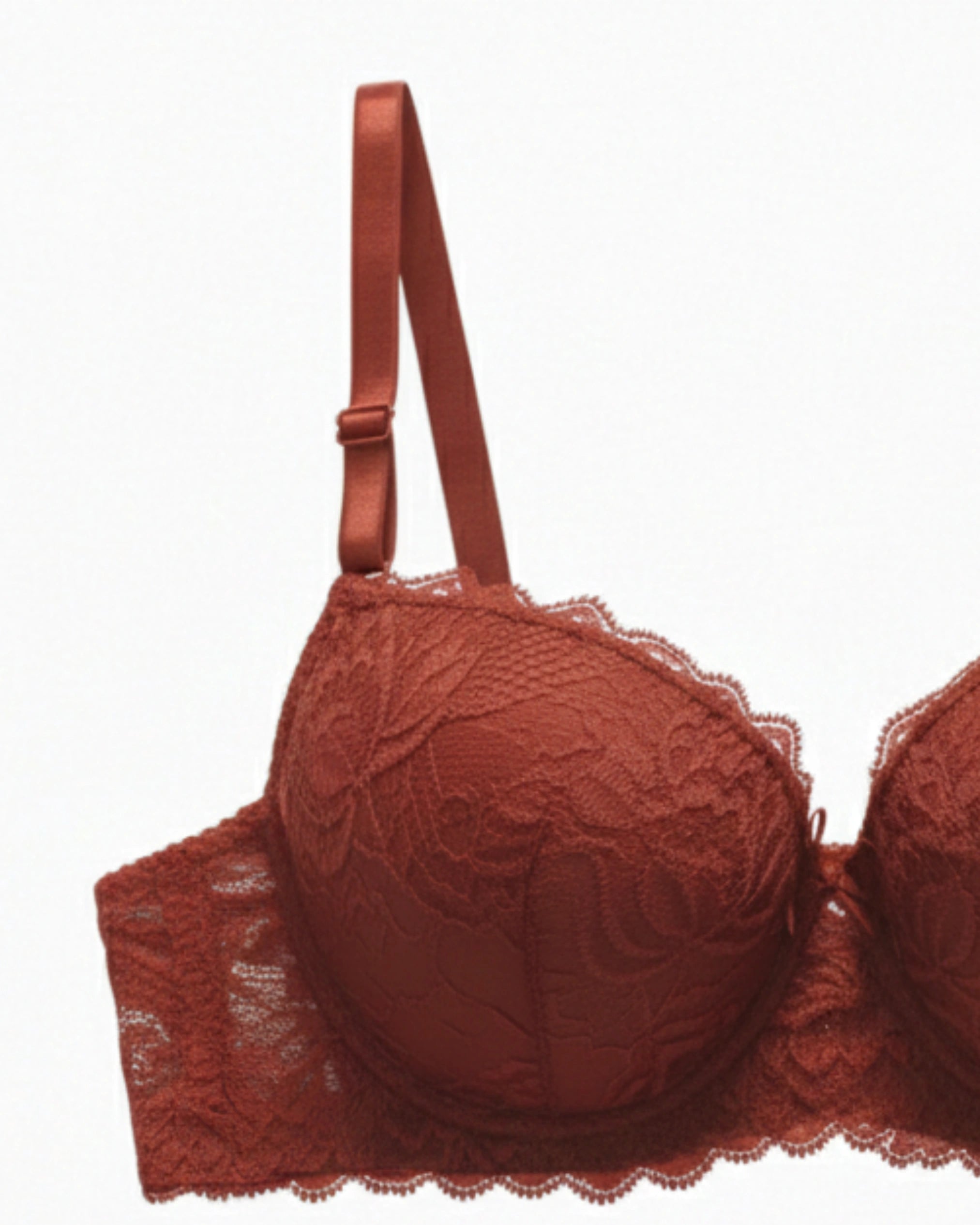 Padded Bra Set -  Embro - Rust