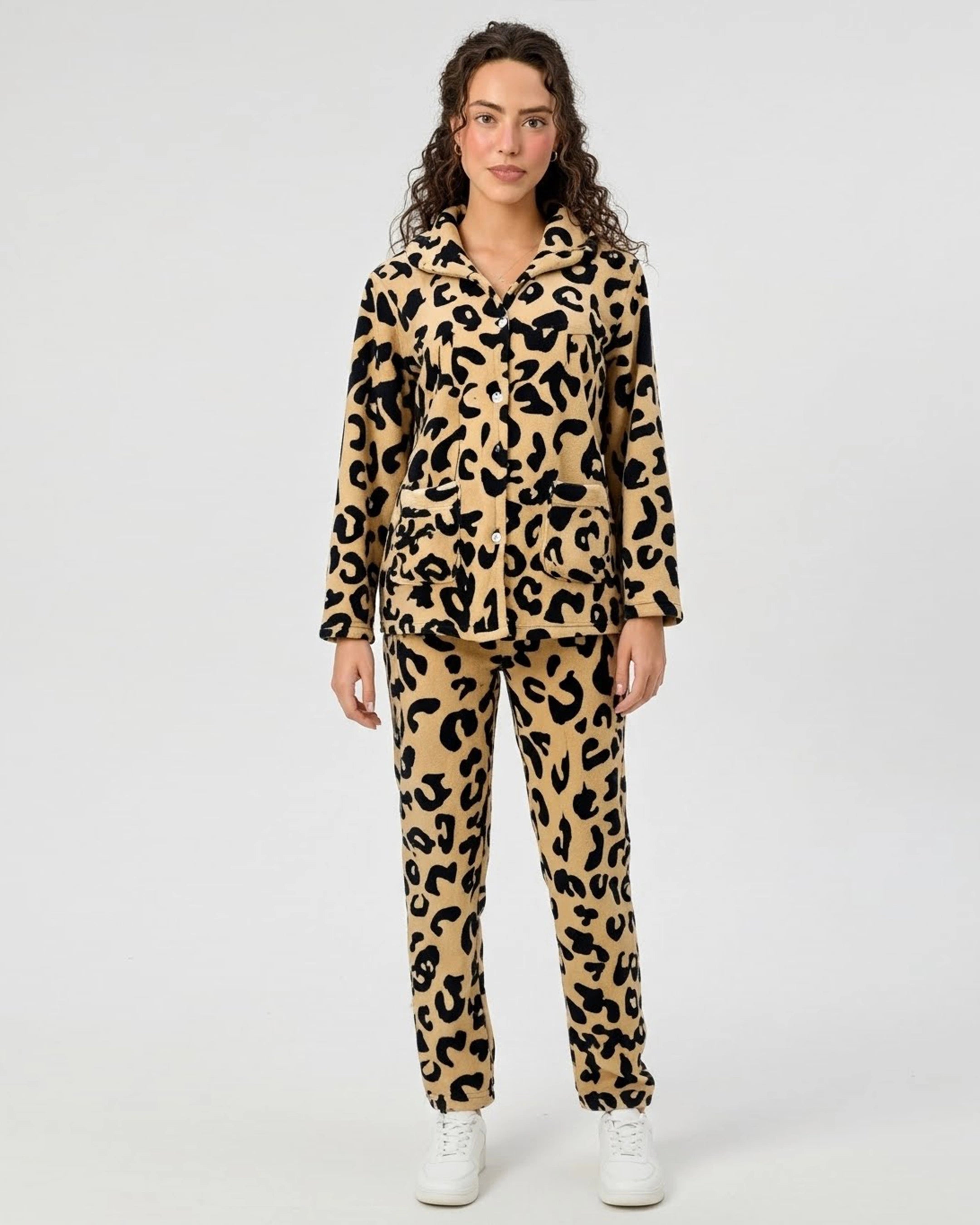 Fleece Pajama Suit - Warm Wild
