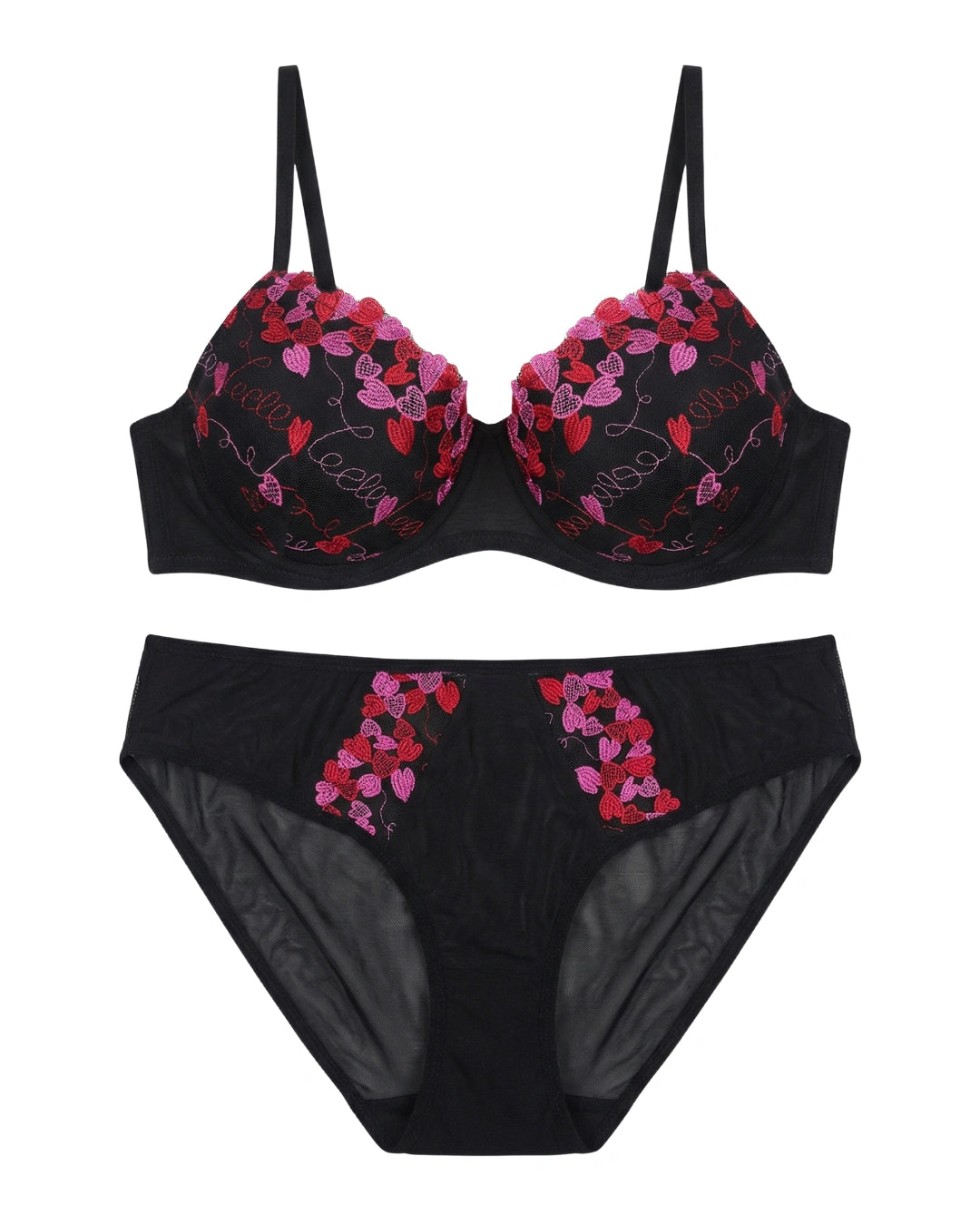 Padded Bra Set - Luvia
