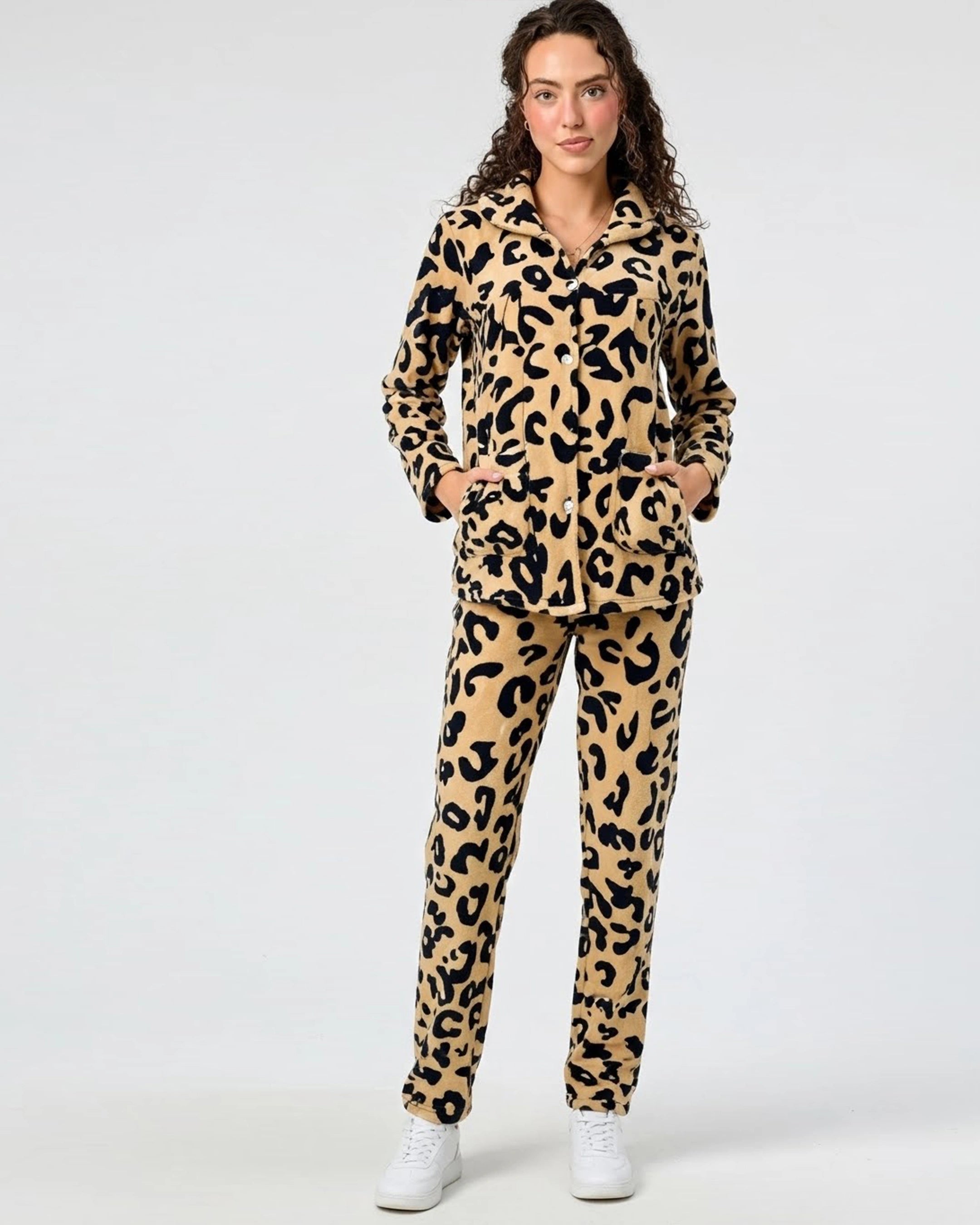 Fleece Pajama Suit - Warm Wild