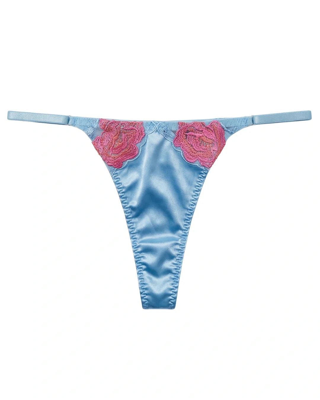 Non Padded Bra Set - Solea - Blue