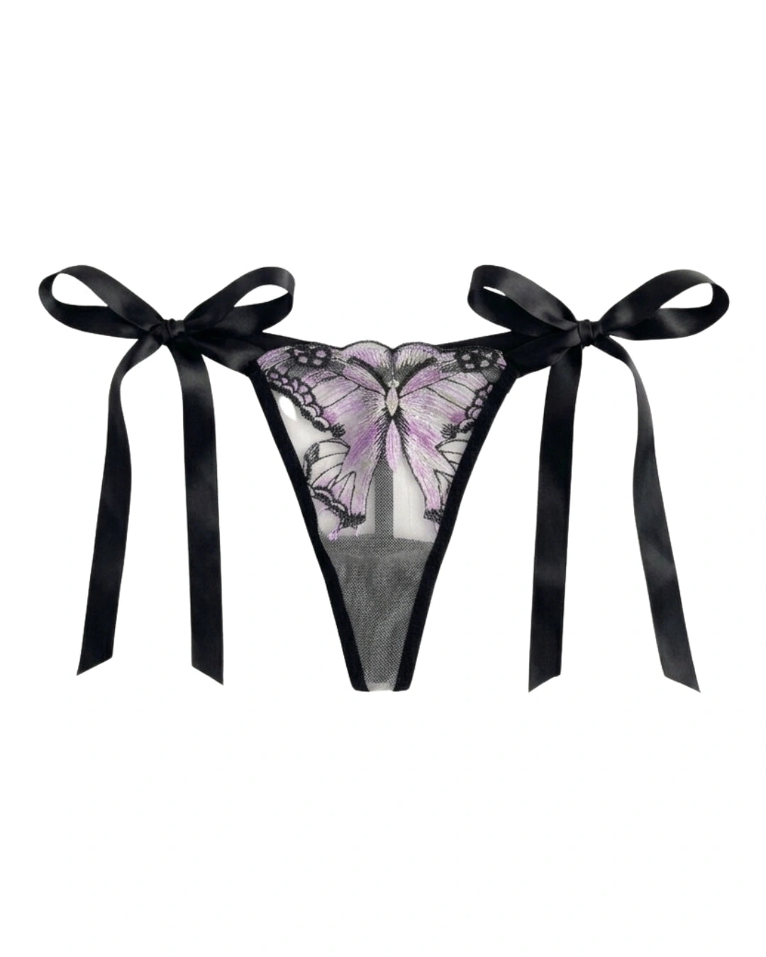 Non Padded Bra Set - Orlisse - Purple