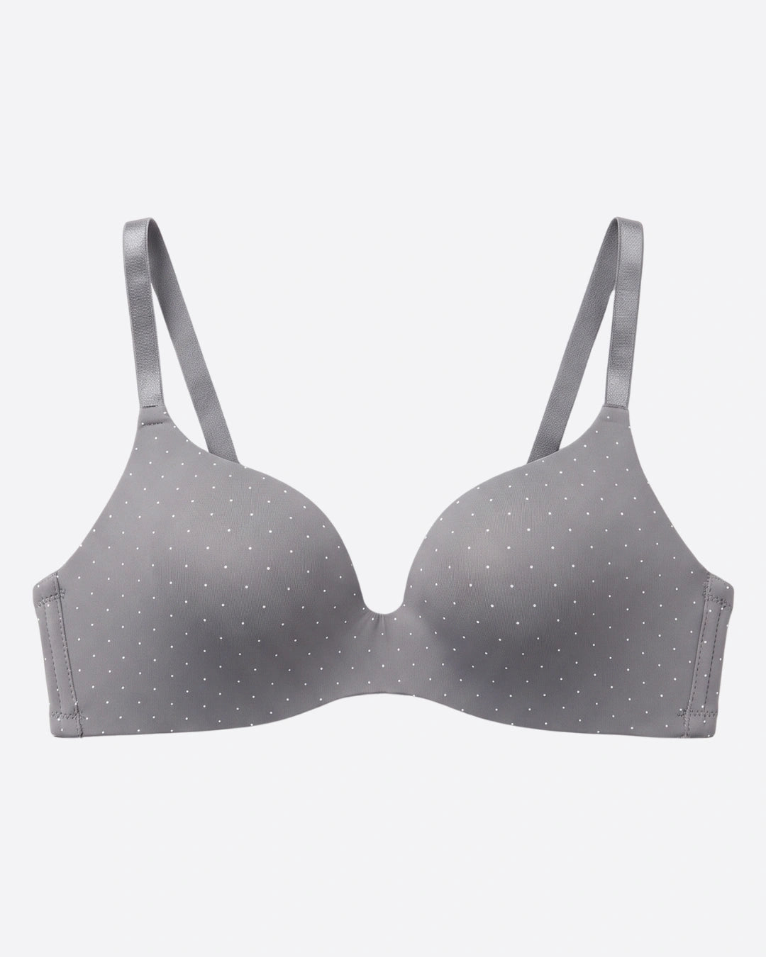 Padded Non Wired T-Shirt Bra - June - Grey