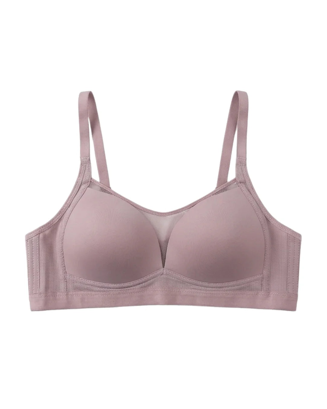 Light Padded Non-Wired T-Shirt Bra - Belle - Lilac