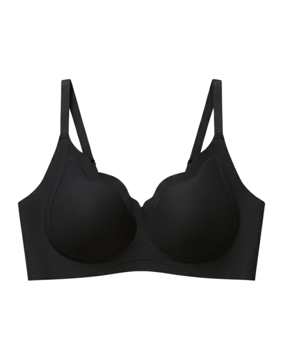 Seamless Padded Bra - Lunex - Black