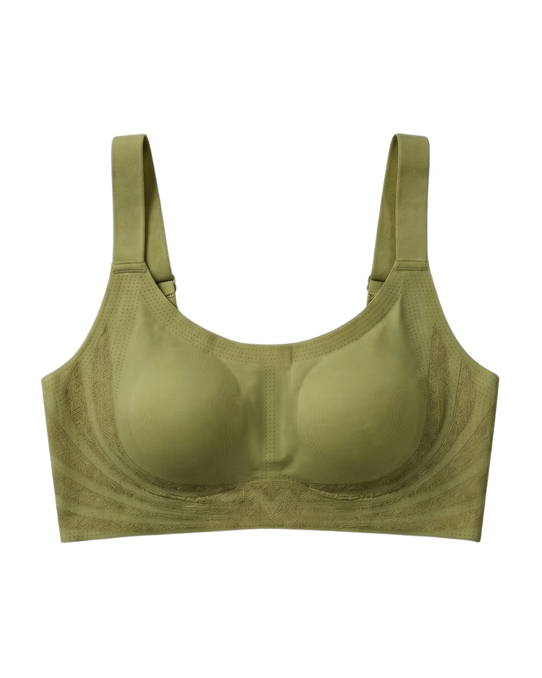 Seamless Padded Bra - Celira - Olive