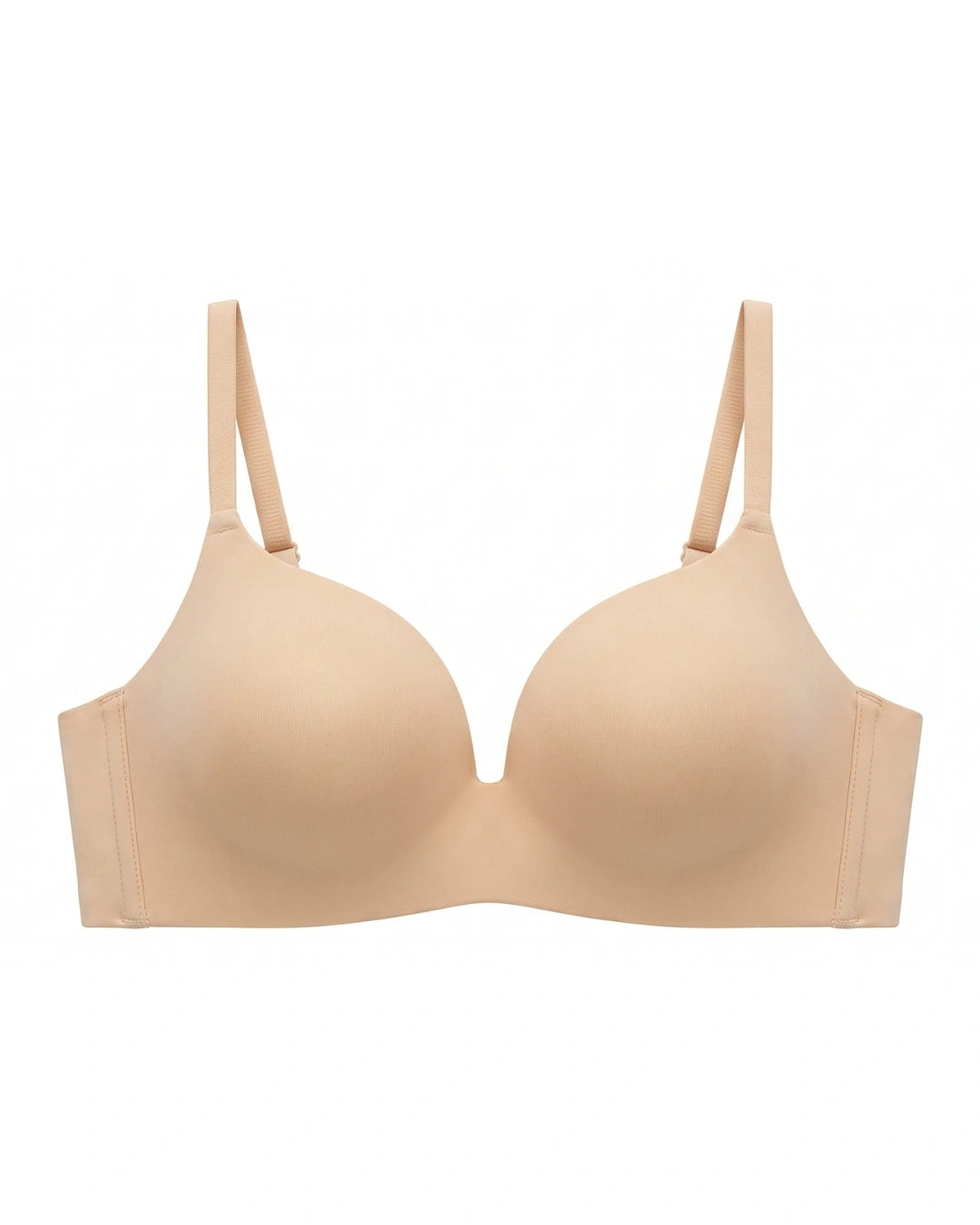 Seamless Non Wired Pushup T-Shirt Bra - Lisa - Skin