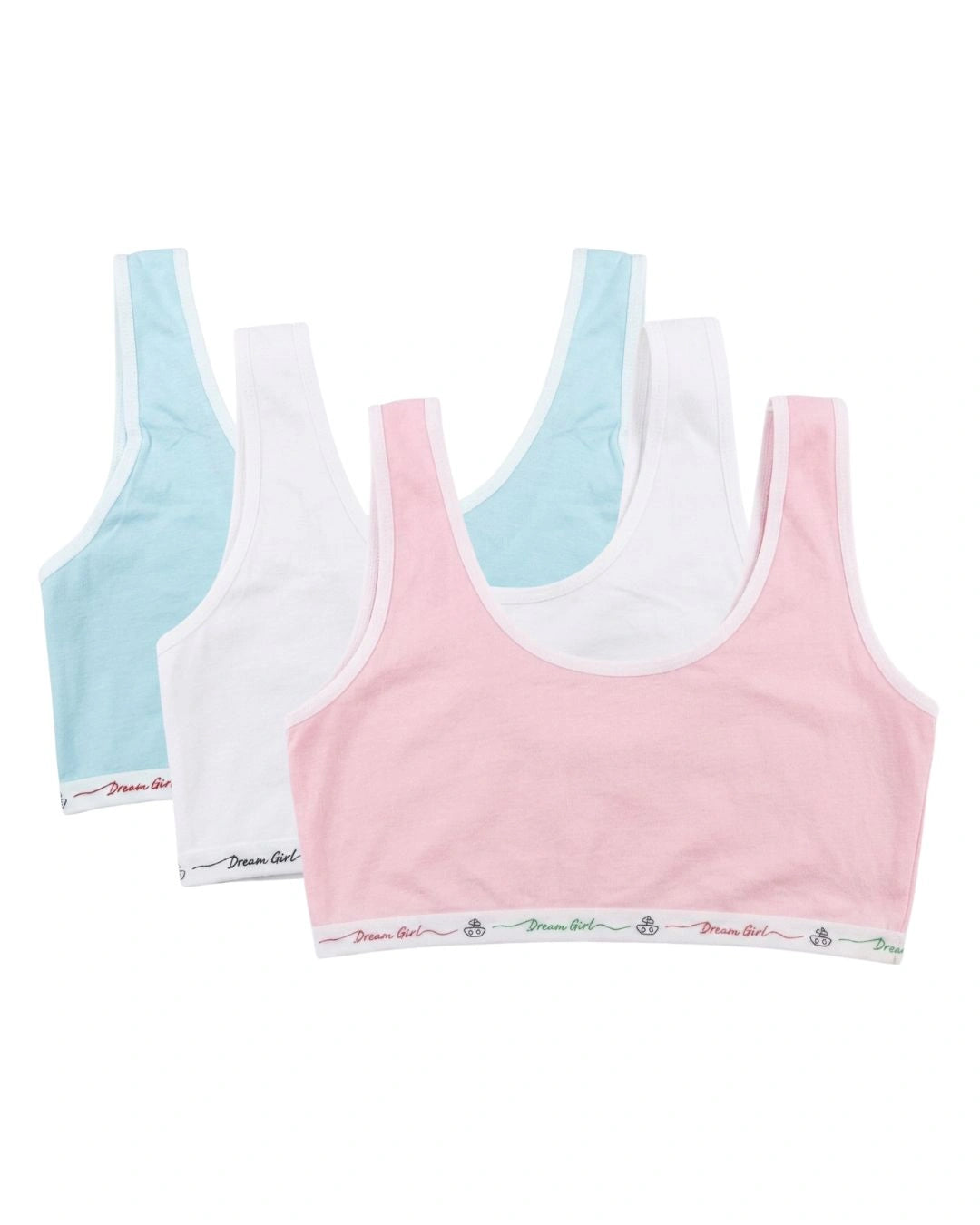 Pack Of 3 Teenage Bra - Dreamelle
