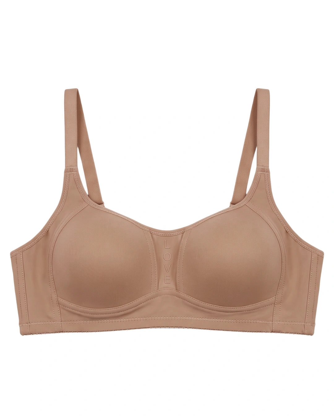 Light Padded T-Shirt Bra - Leo - Dark Skin