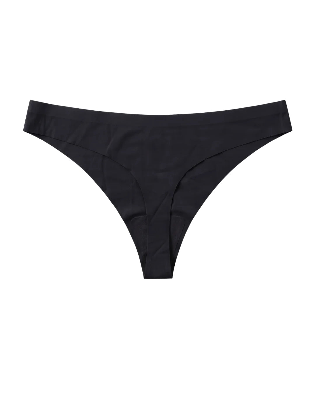 Seamless Thong Panty - Love - Black
