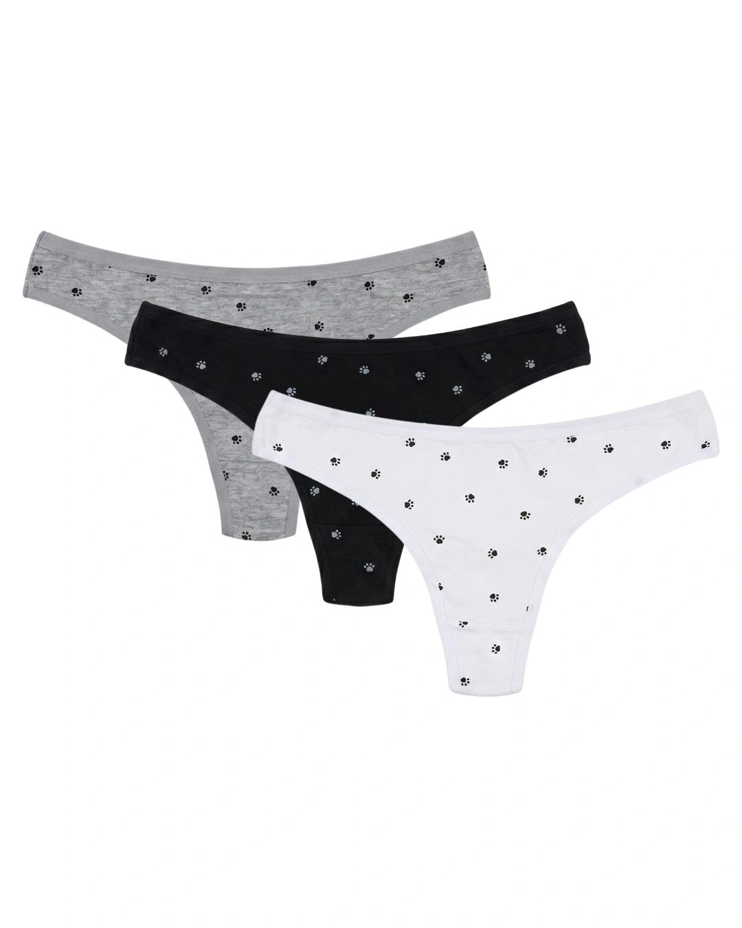 Pack Of 3 - Thong Panty - Pawette