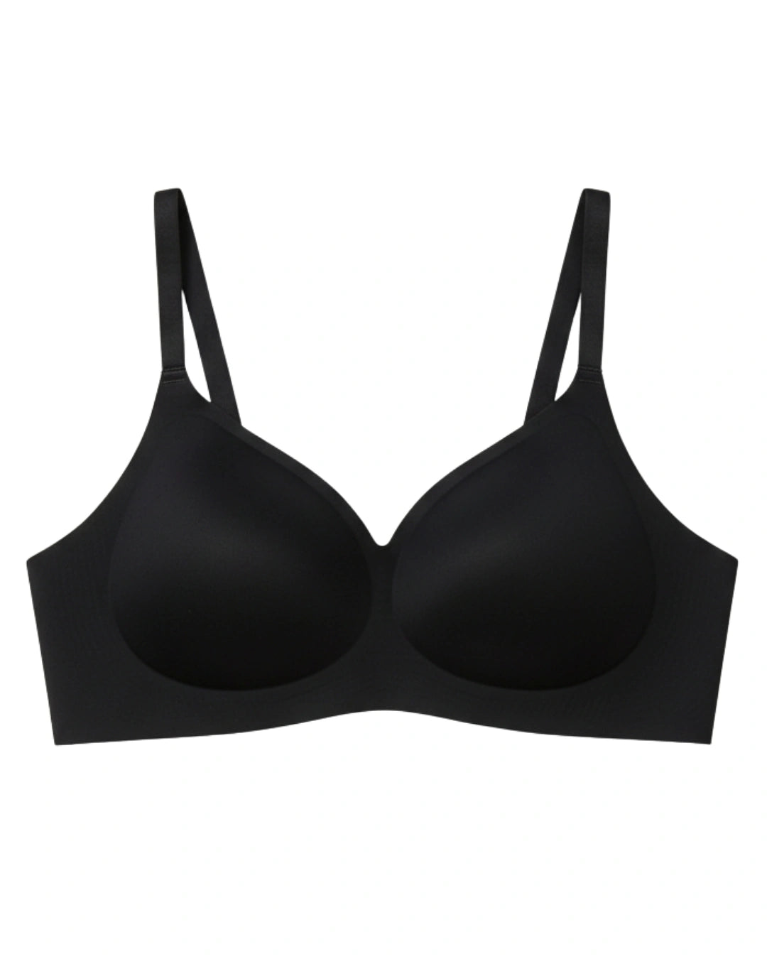 Seamless Padded Bra - Silven - Black