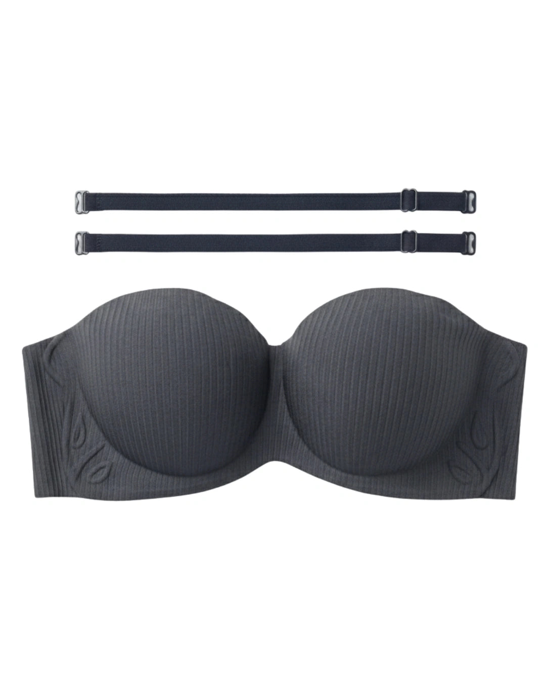 Seamless Padded Bra - Vellia - Gray