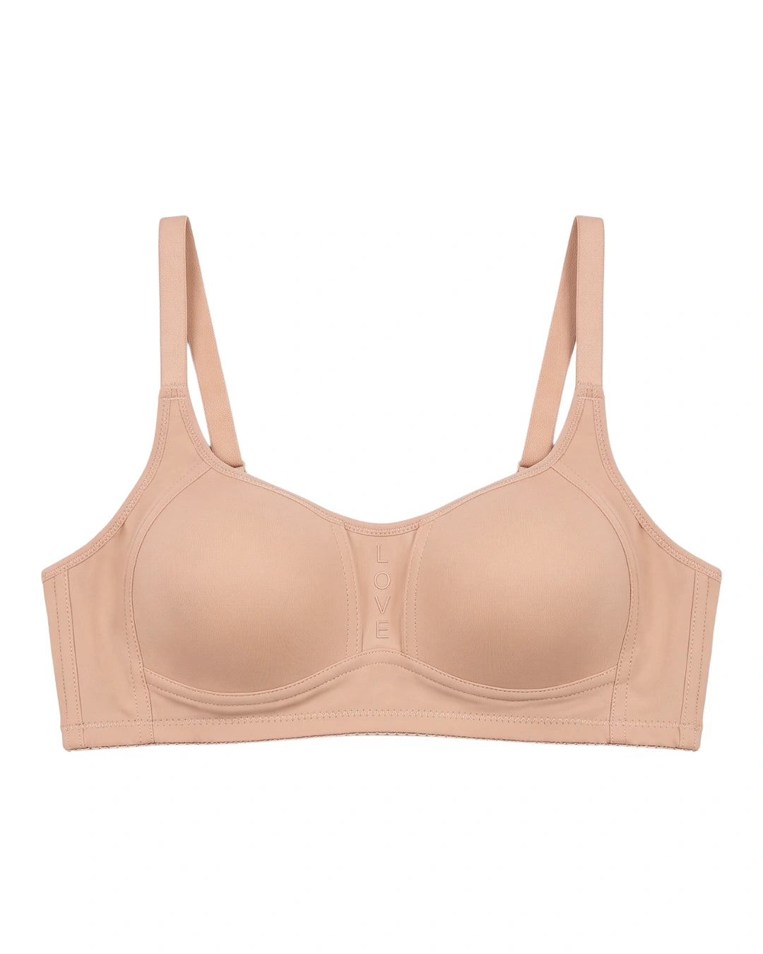 Light Padded T-Shirt Bra - Leo - Skin