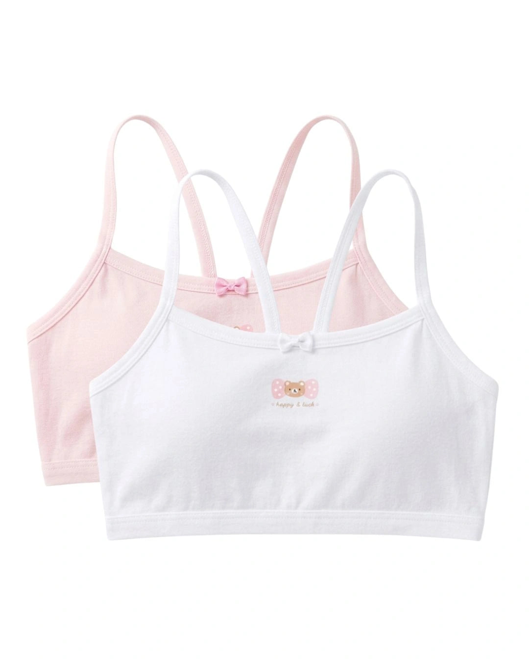 Pack Of 2 Teenage Bra - Bow Bear