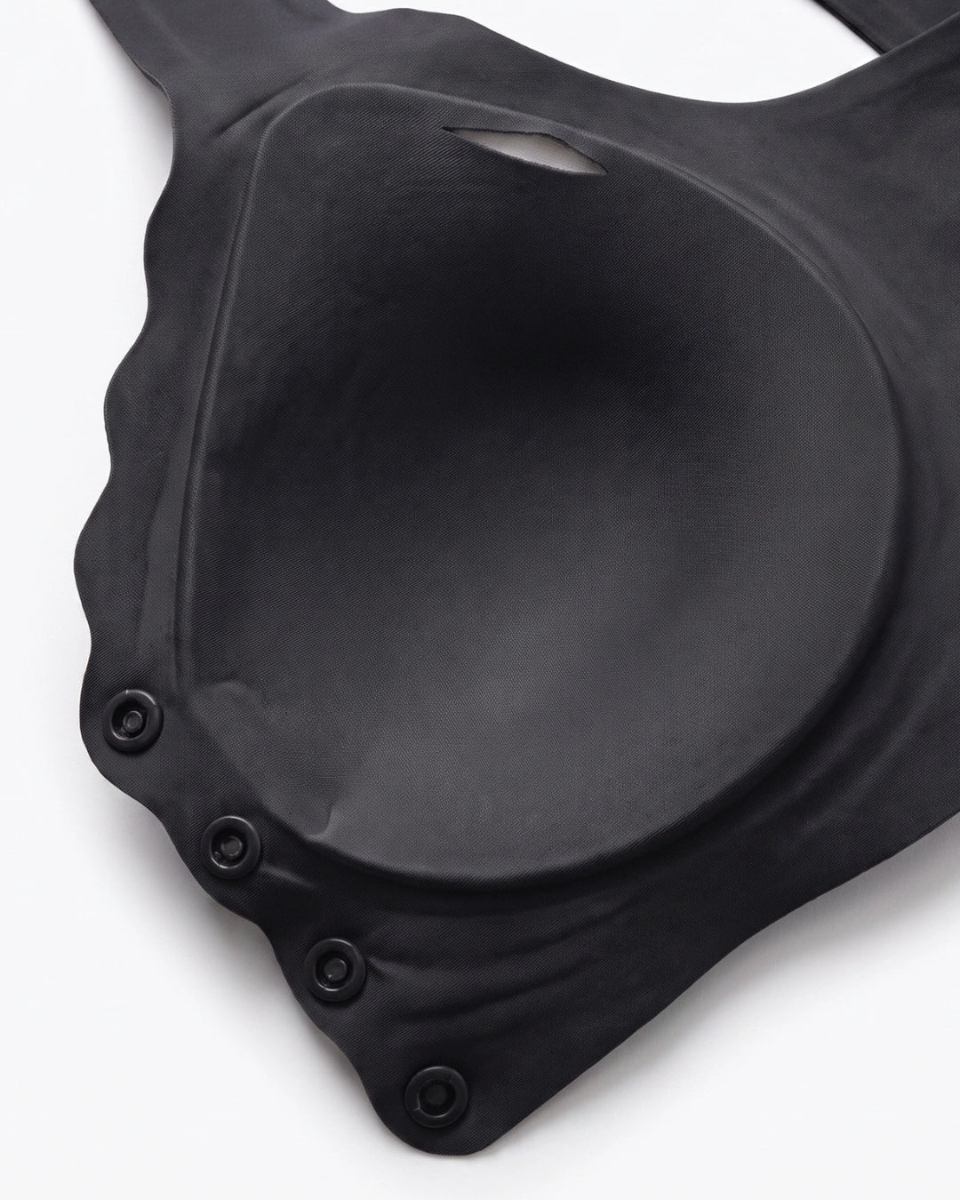 Front-Button Bra - Zova - Black