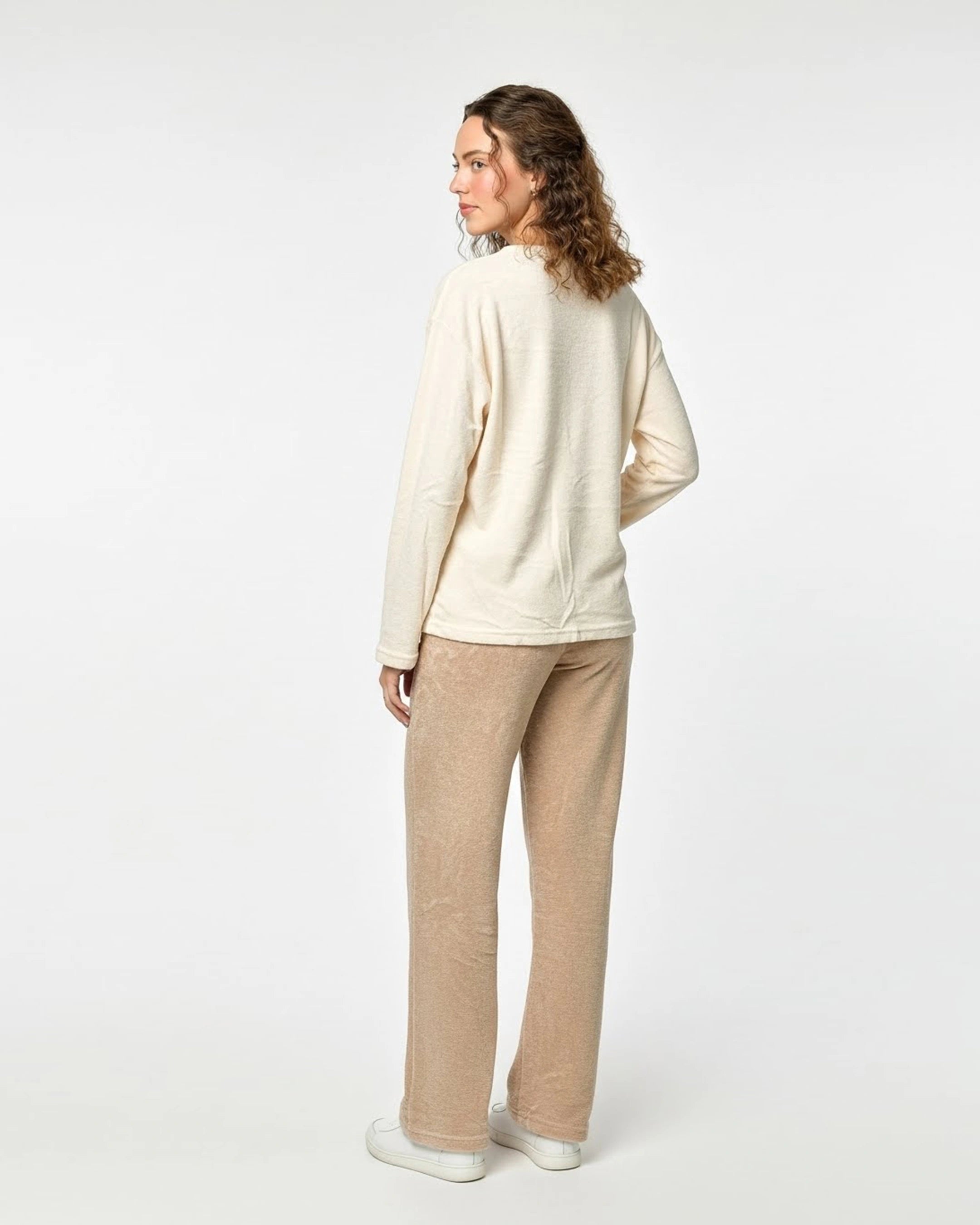 Love Teddy Fleece Pajama Suit