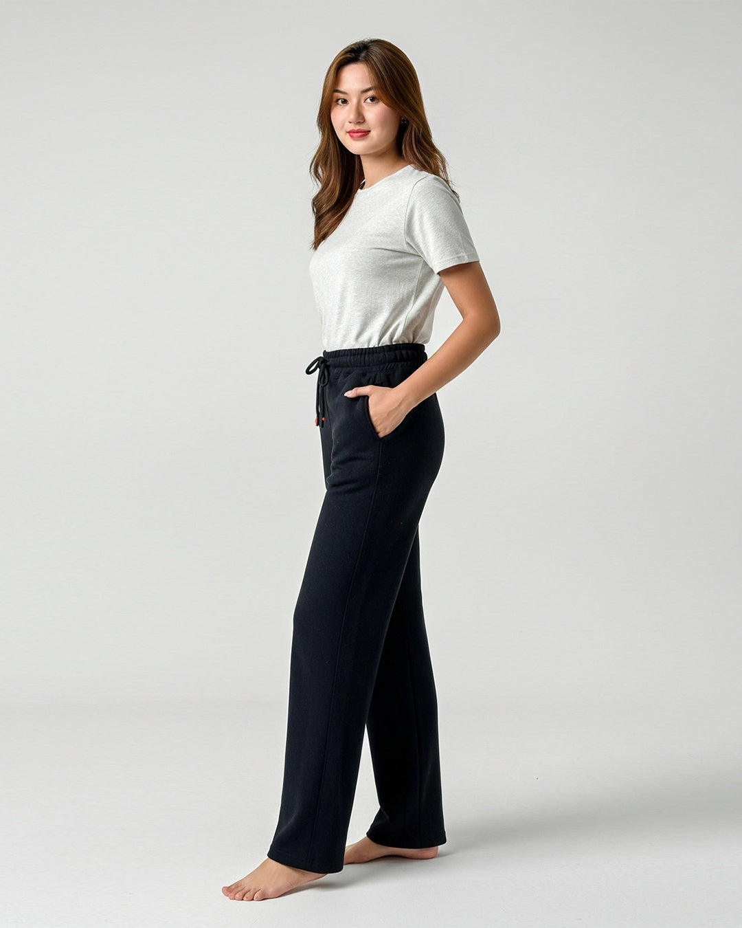 Fleece Trouser – Cozy Fit - Black