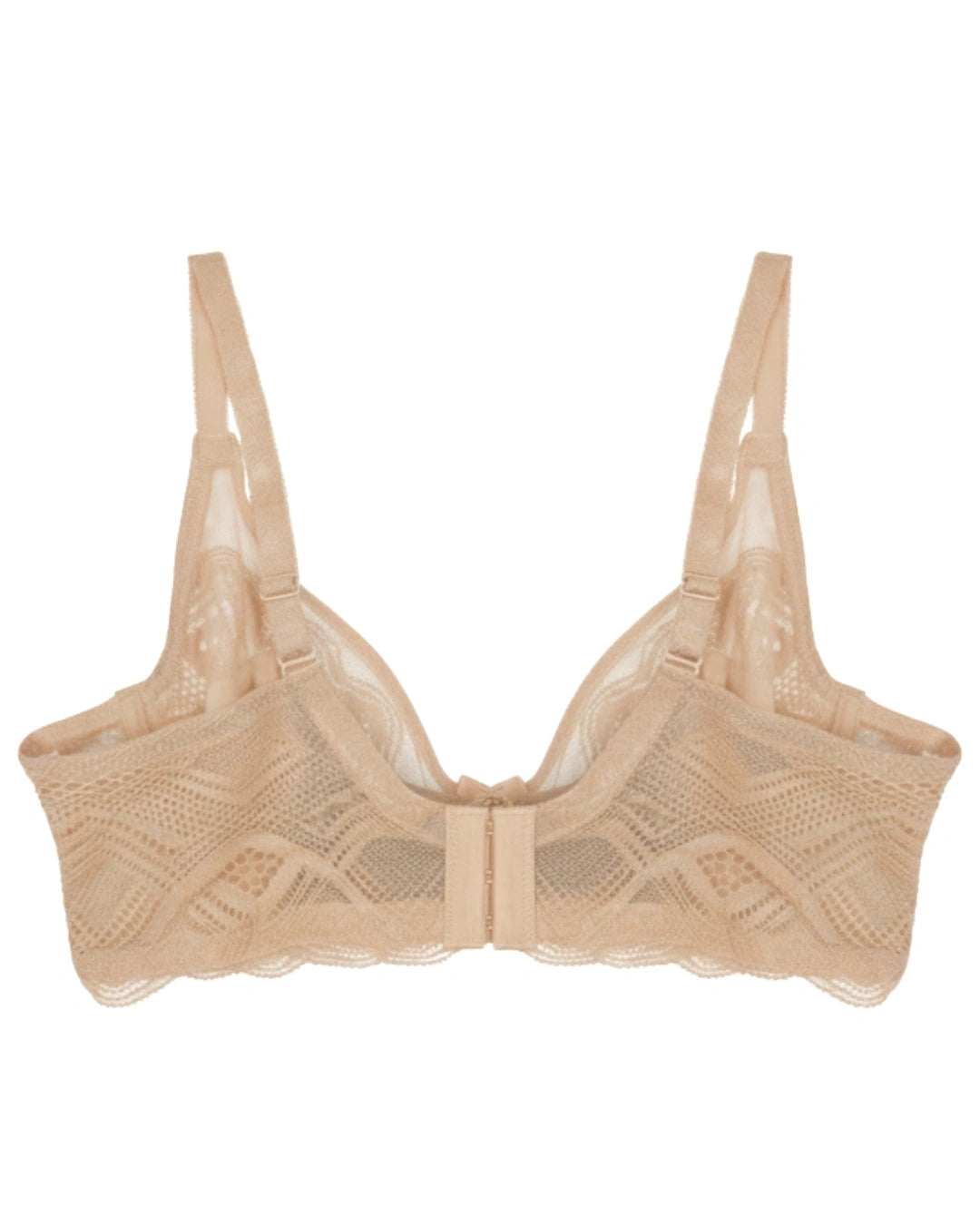 Non-Padded Lace Bra - June - Skin