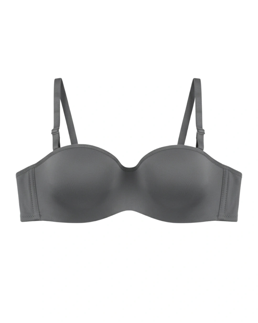 Padded Bra - Soft Wrap - Grey