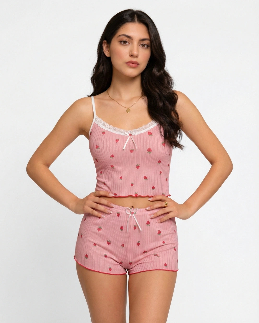 Cami Set - Berry Lush - Pink