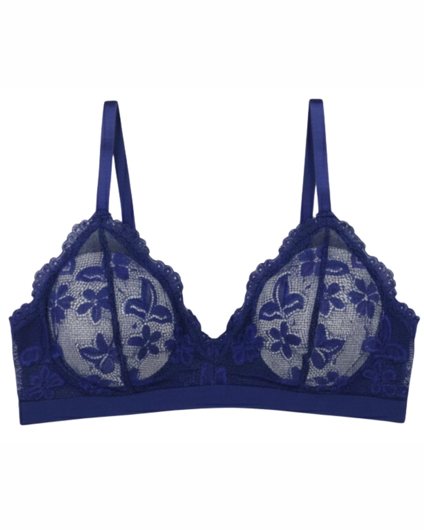 Padded Bra - Noelia - Navy Blue