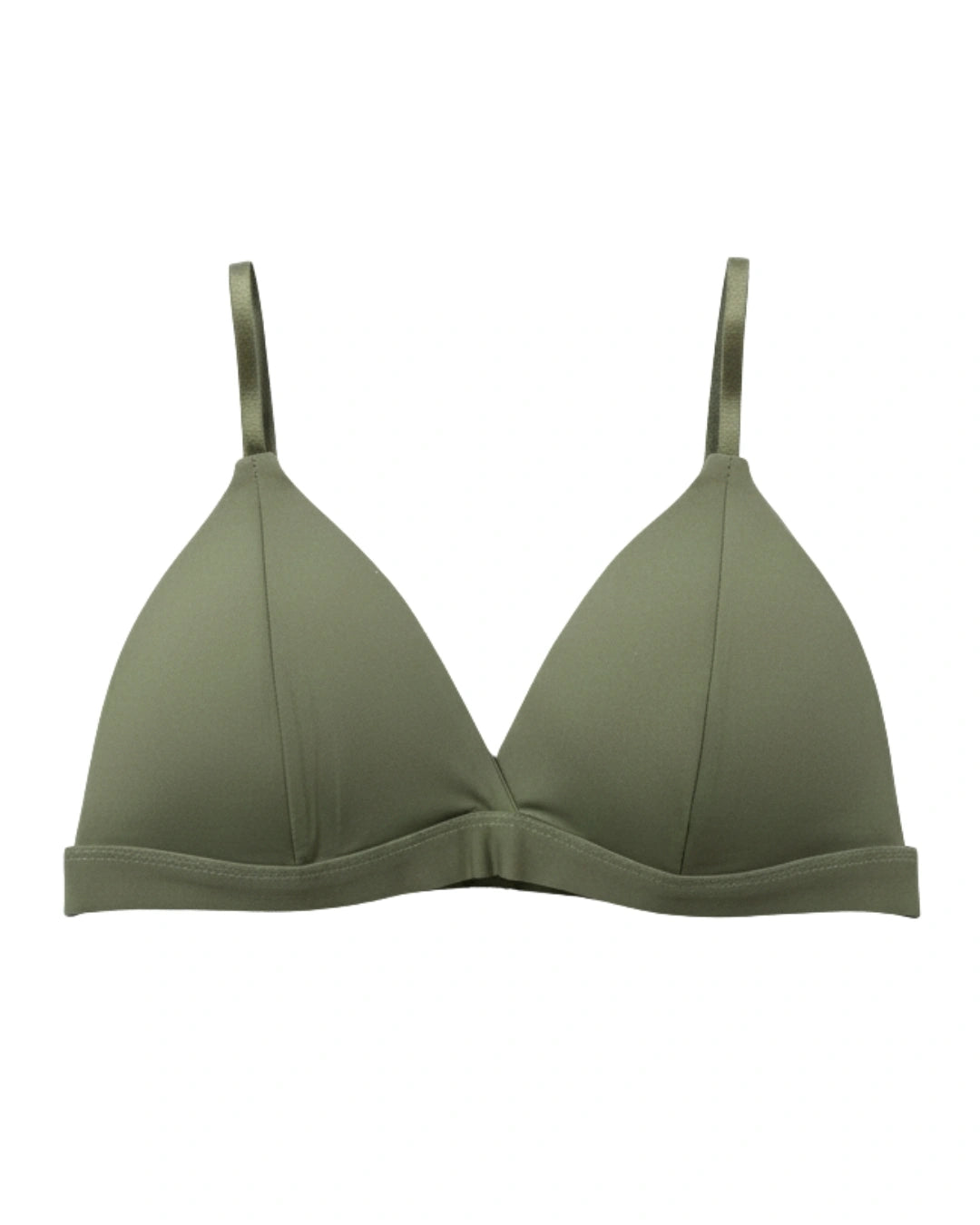 Padded Bra - One Tone - Olive