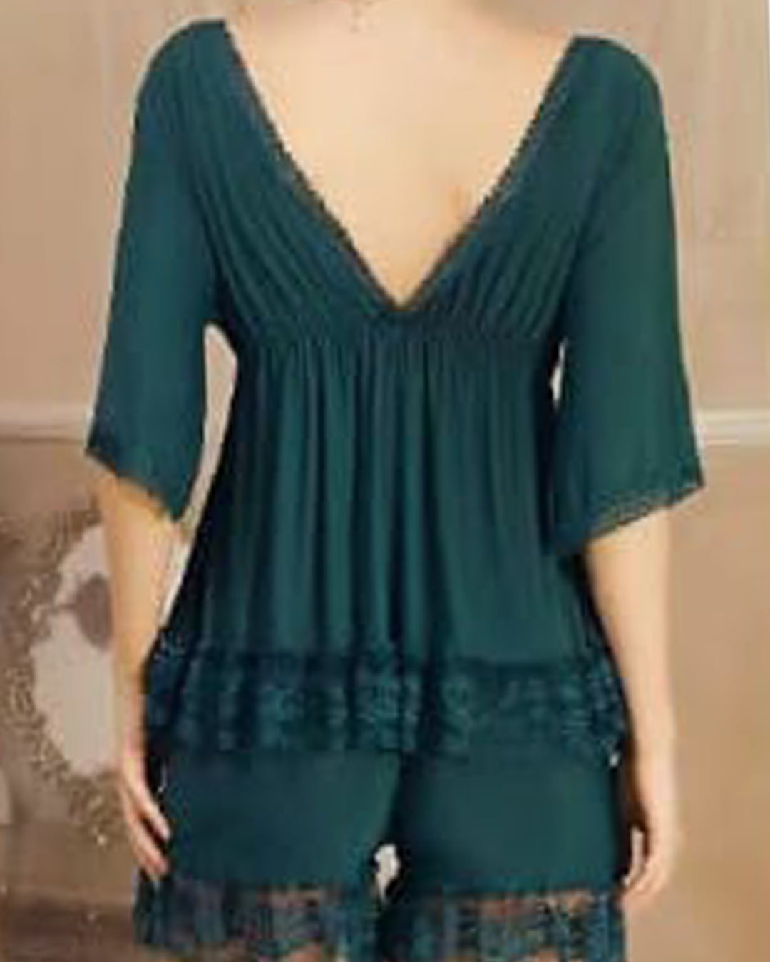 Babydoll - Milky Deep Neck