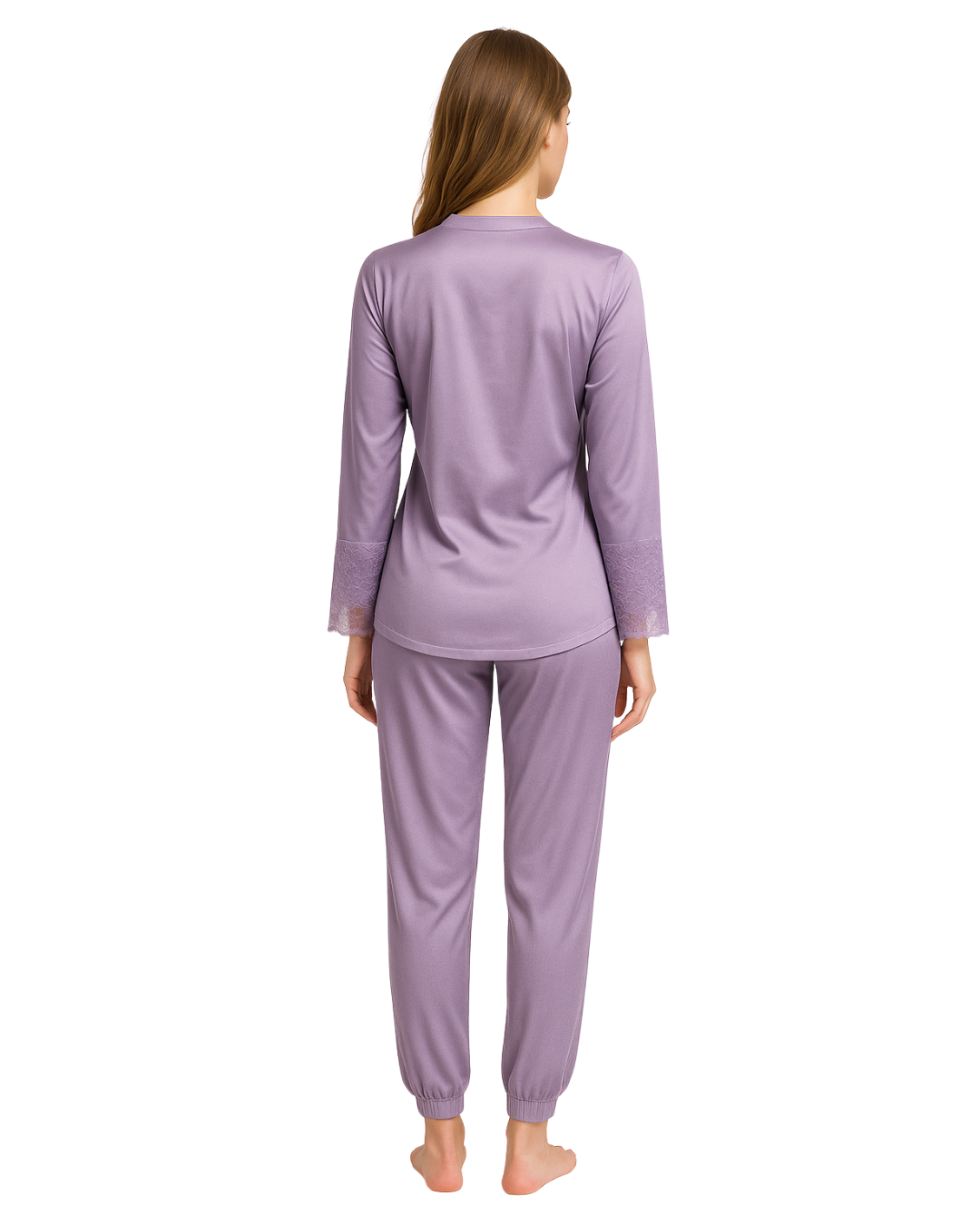 Silk Pajama Suit - Cozy Gaze