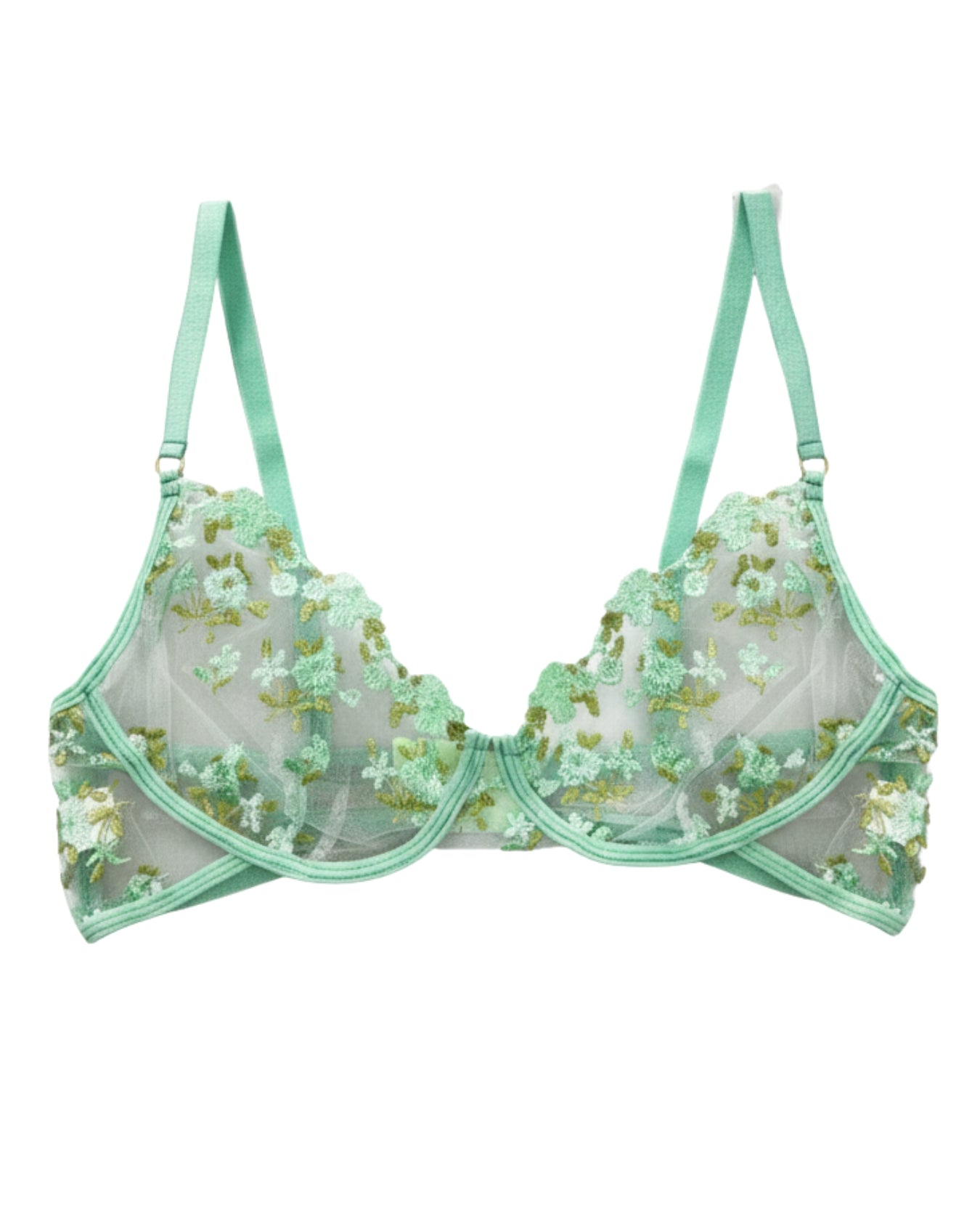 Garter Set - Blossom Muse - Green