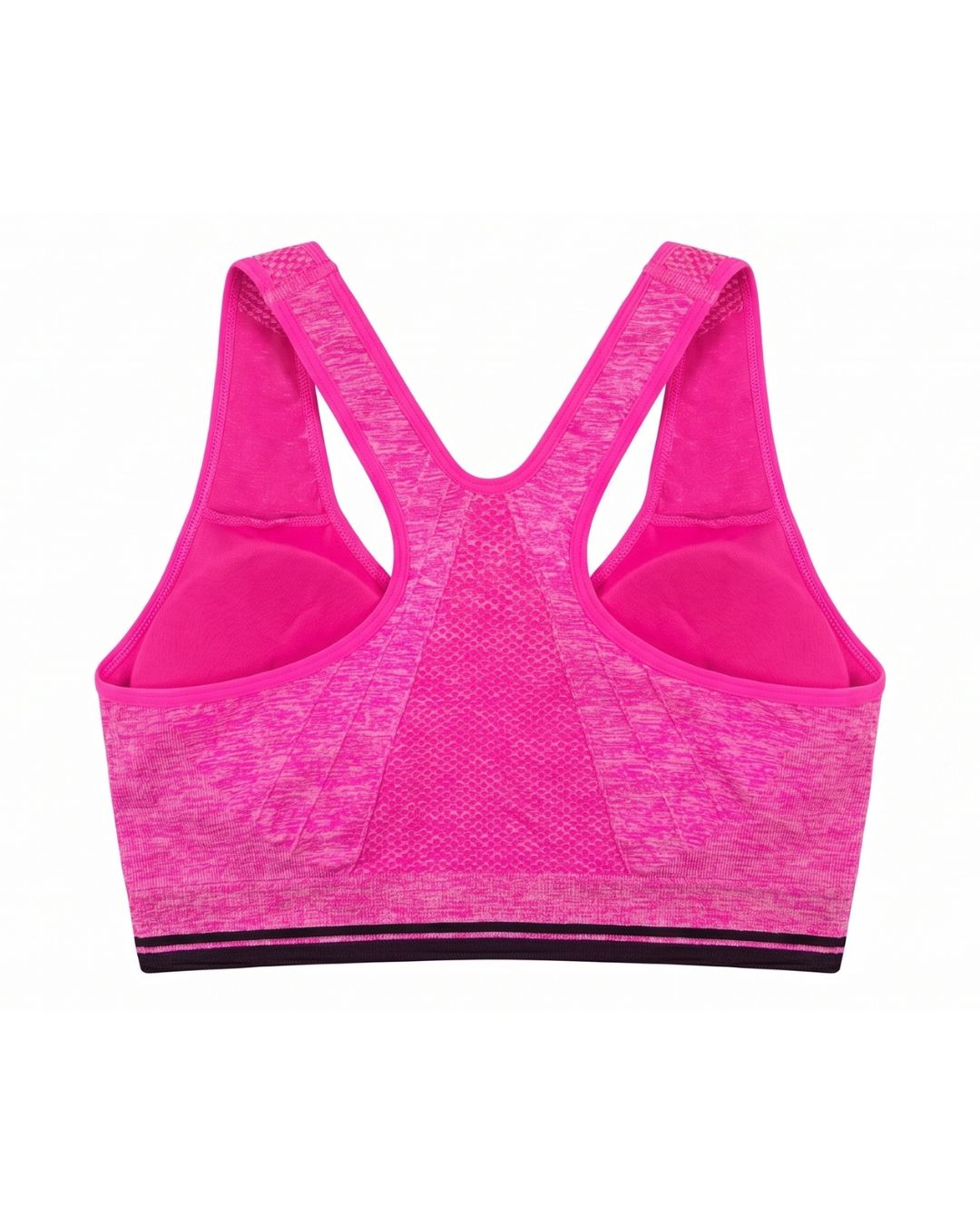 Sports Bra - Zip Fit - Dark Pink