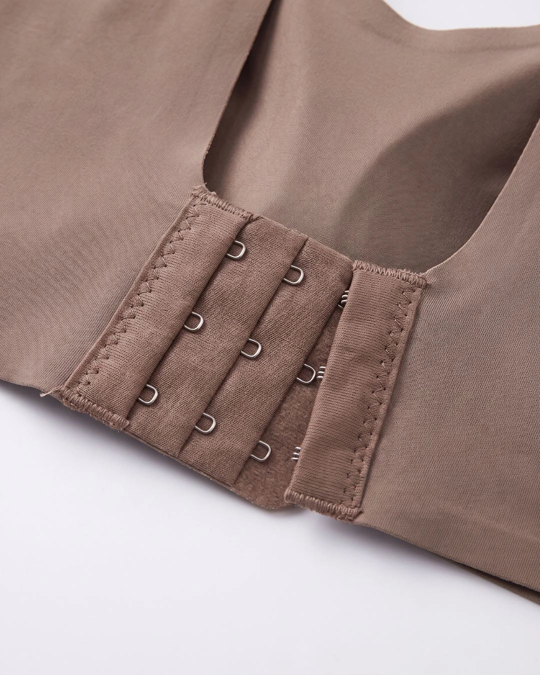 Seamless Padded Bra - Aira - Light Brown