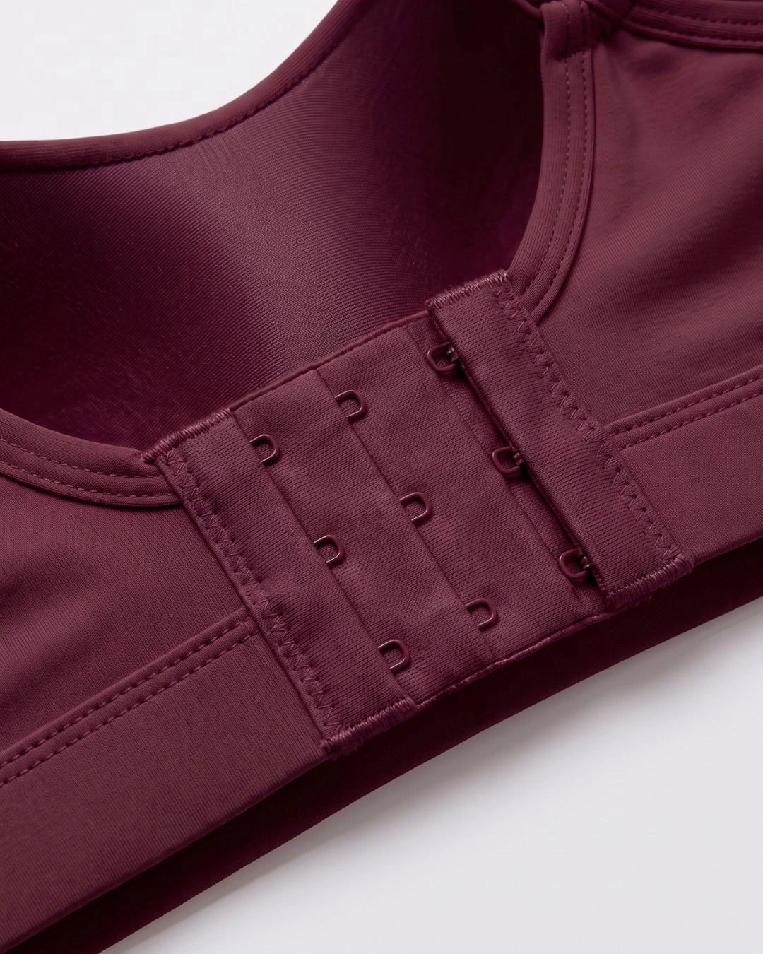 Padded Non Wired T-Shirt Bra - Smooth Fit - Burgundy