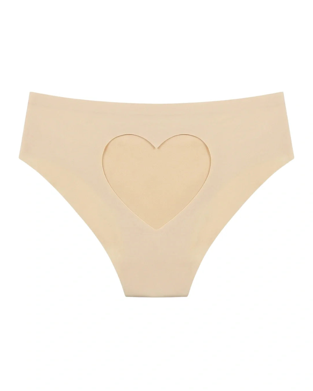 Seamless Bikini Panty - Blush Heart - Skin