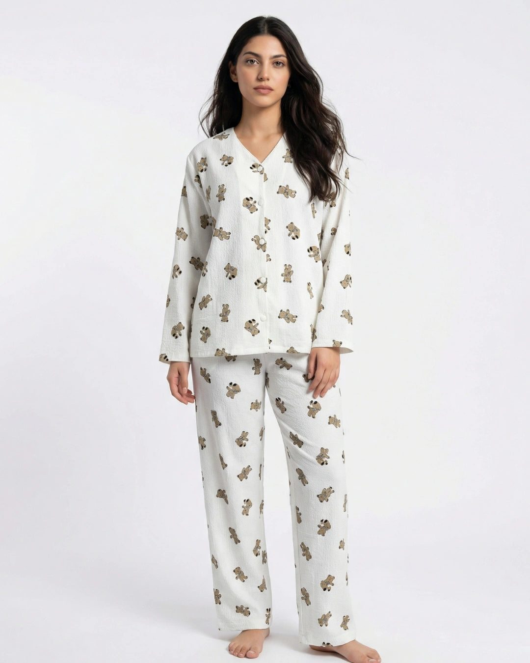 Summer Pajama Suit - Little Teddy
