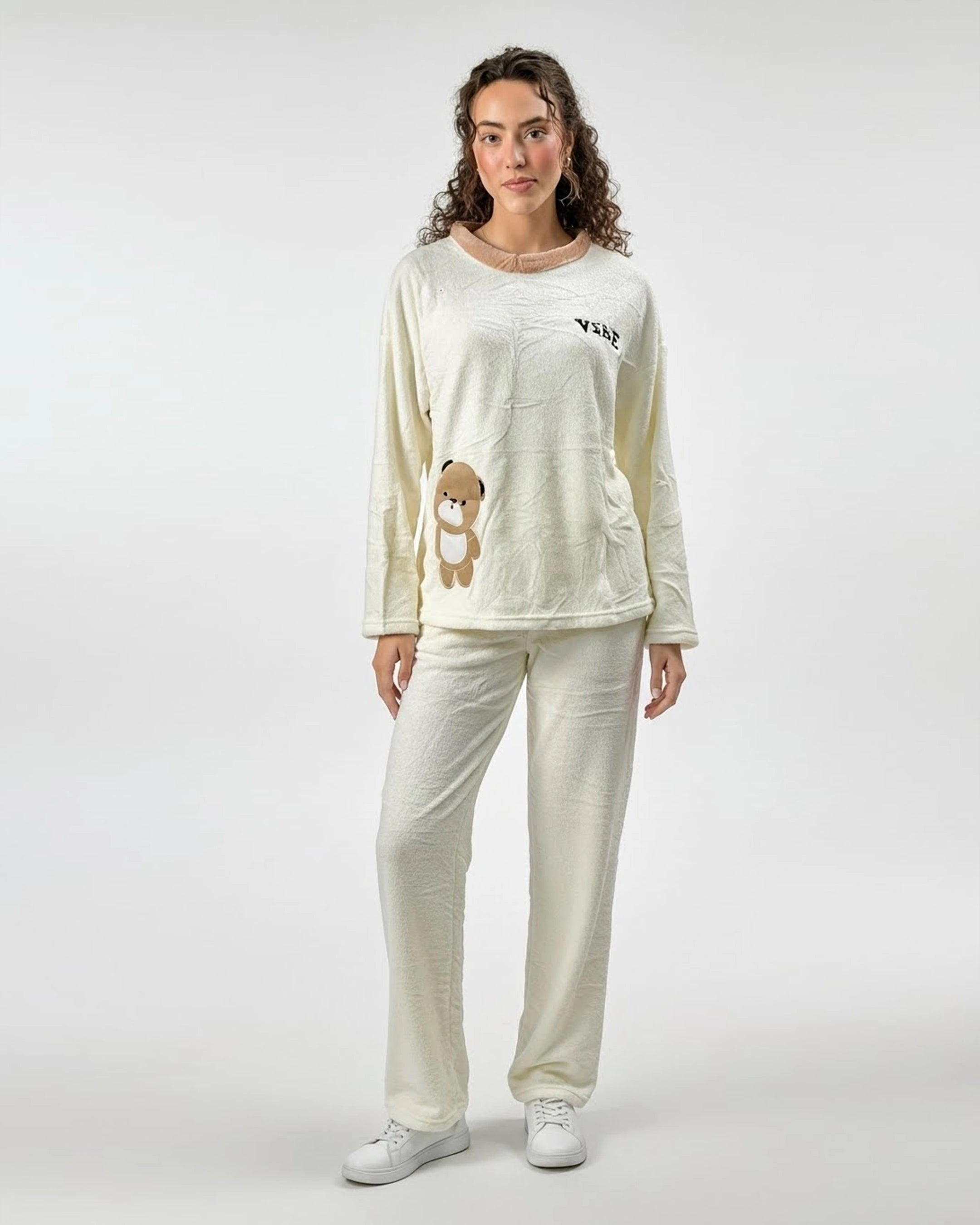 Fleece Pajama Suit - Soft Mood